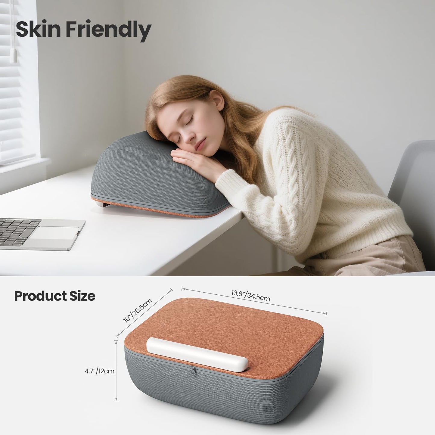 Tounee Book Holder Stand - Ultra Soft Lap Beanbag Pillow for Books, Tablets, iPads & Kindle - Hands-Free Reading/Viewing in Bed/Couch - Reduces Neck Strain - Perfect for Book & E-Readers Lovers