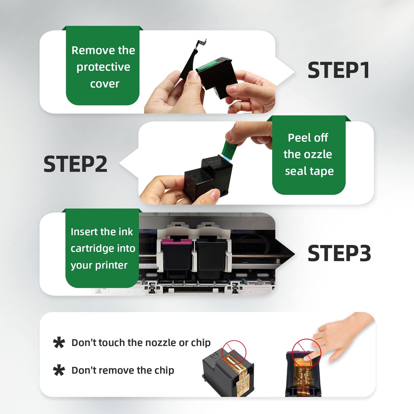 Economink Remanufactured 245XL Black Ink Cartridge Replacement for Canon PG-245XL 245 XL PG-243 Used for Pixma MX492 MX490 TR4520 MG2522 MG2520 TS3120 iP2820 TR4522 MG2922 MG2920 TS202TS302 Printer