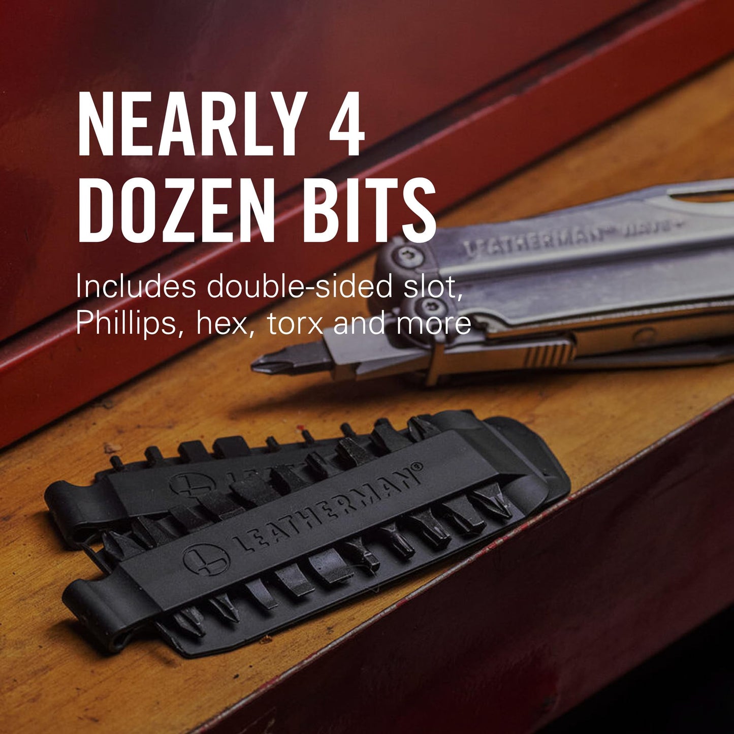 LEATHERMAN, Bit Kit, 21 Double-Ended Screwdriver Bits for Multitools, Built in the USA