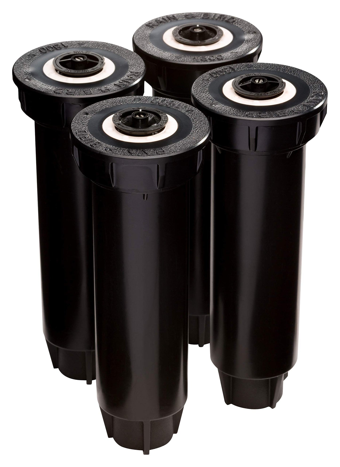 Rain Bird 1804AP4PK Professional Pop-Up Sprinkler, Adjustable 0° - 360° Pattern, 8' - 15' Spray Distance, 4" Pop-up Height, 4-Pack