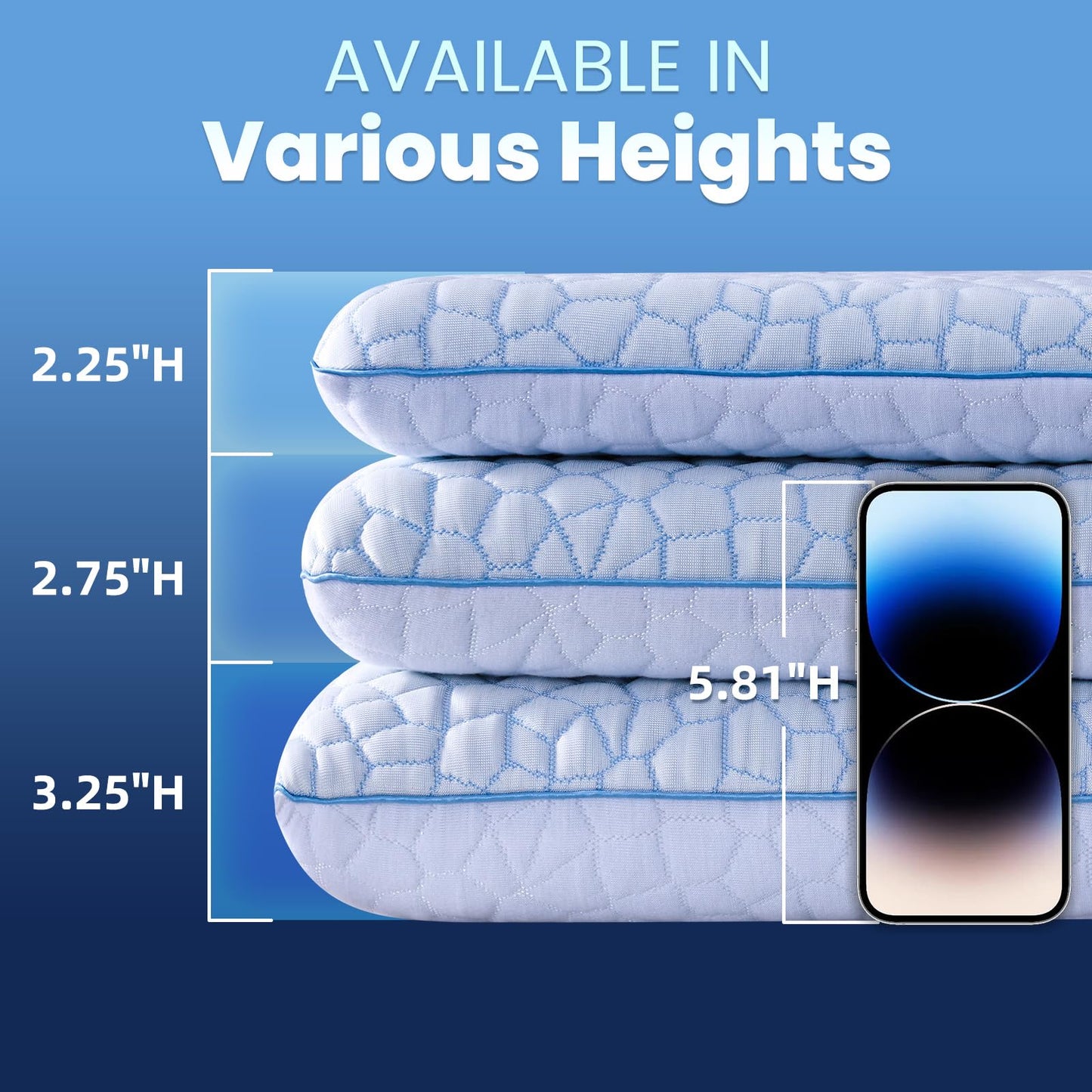 Ultra Thin Flat Pillows for Sleeping,Cooling Slim Memory Foam Pillow 3.25 in Ultra Thin Pillow,Low Profile Sleeper Pillows for Stomach Back Sleeper for Neck and Back Support Stomach sleeping pillow