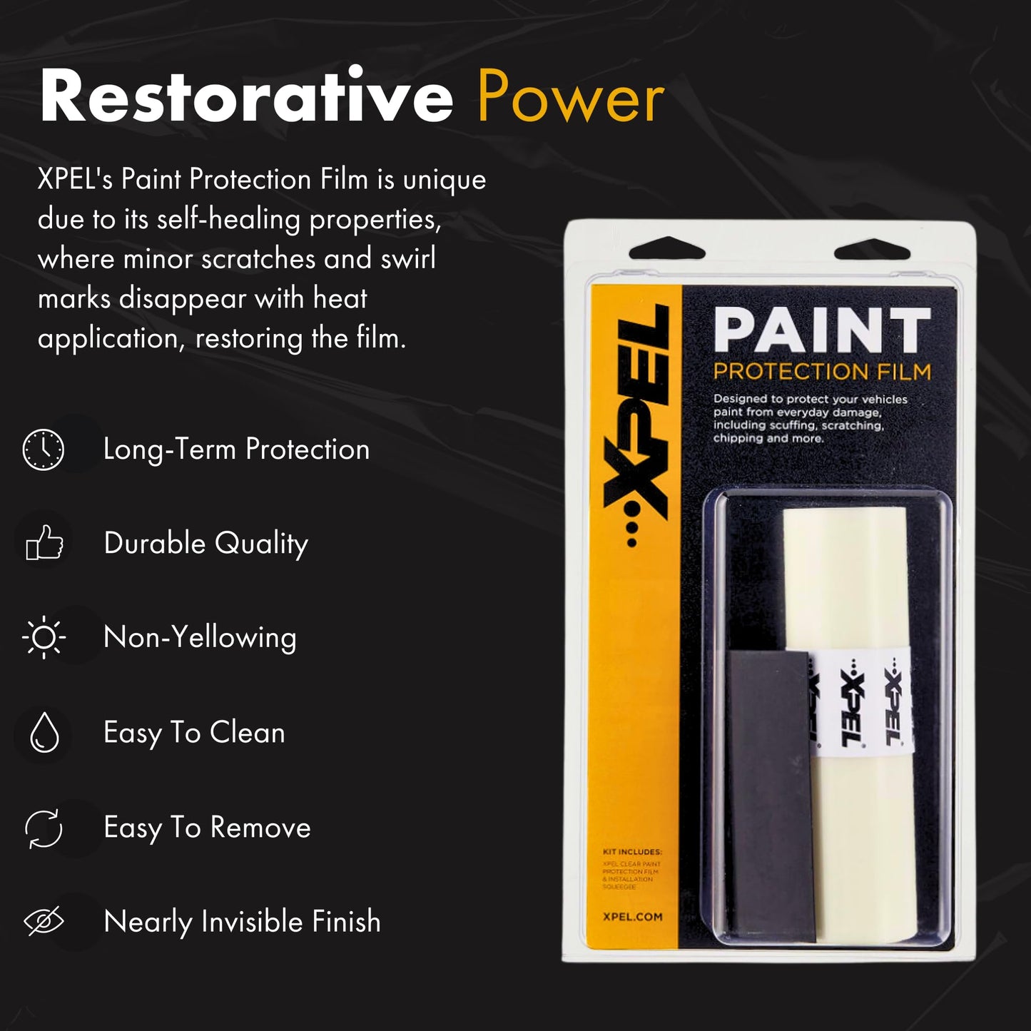 XPEL R4003-P Clear Paint Protection Film Roll 6" x 84"
