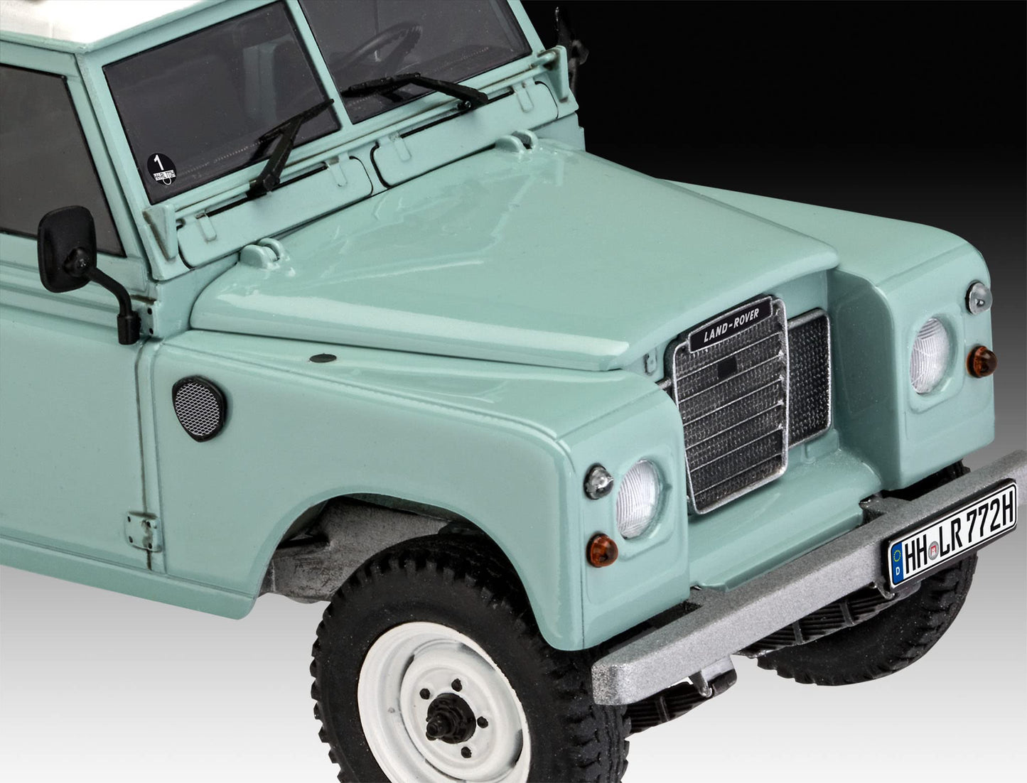 Revell 85-4498 Land Rover Series III 109 1:24 Scale 184 Piece Skill Level 5 Plastic Model Building Kit