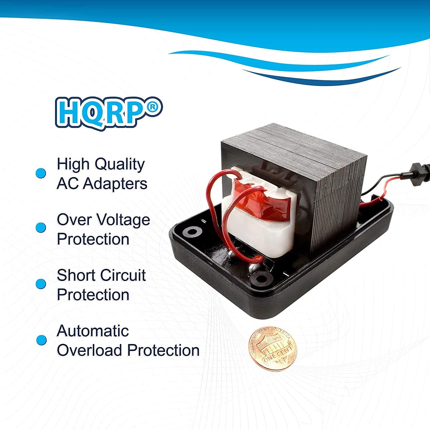 HQRP AC Adapter Compatible with Korg KM2 Mixer Karma N1 N1R N5 N5EX TR TR88 Triton LE Synthesizer Triton Rack SP500 Digital Piano TP-2 Dual Tube Preamp ESX-1 Electribe MX EMX-1 Power Supply