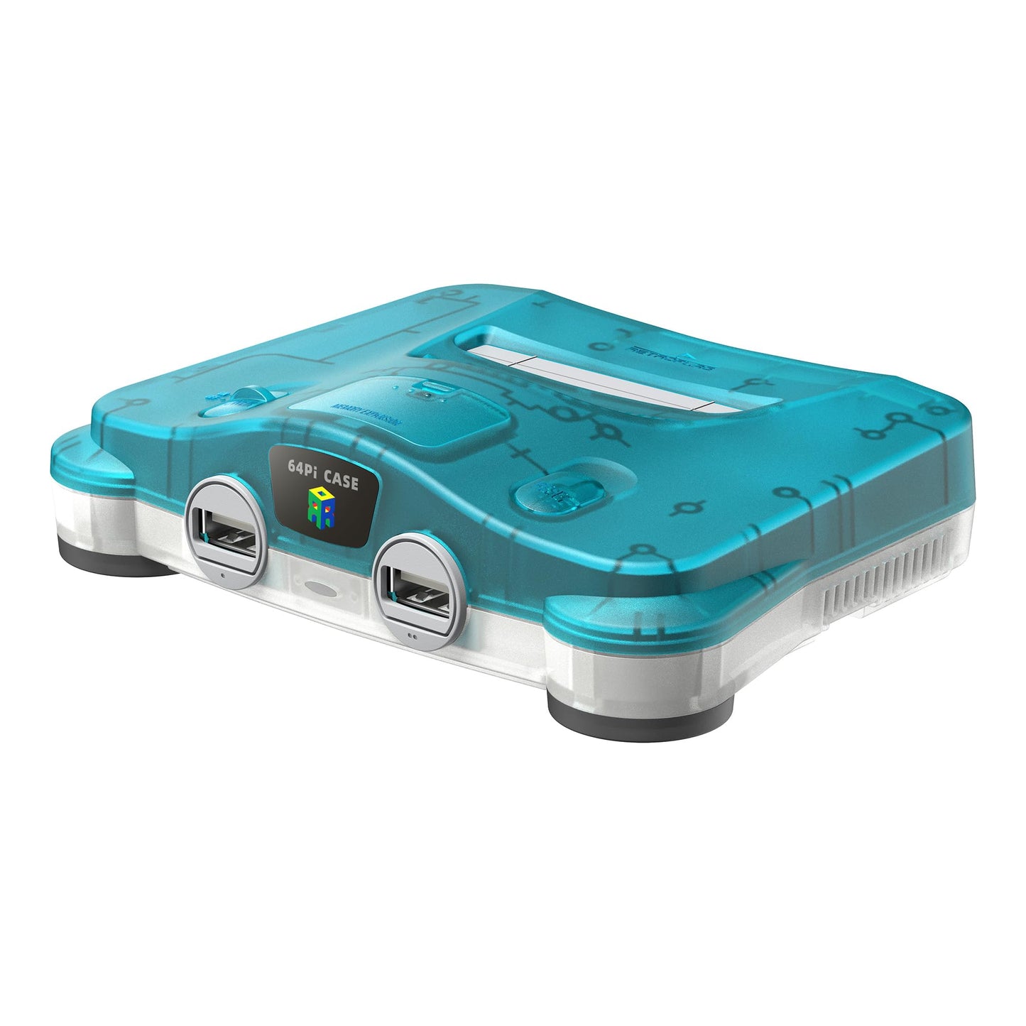 RetroFlag 64Pi Case for Raspberry Pi5, SD Card Storage, Safe Shutdown and Safe Reset, MetaData in Emulation Station auto Saved