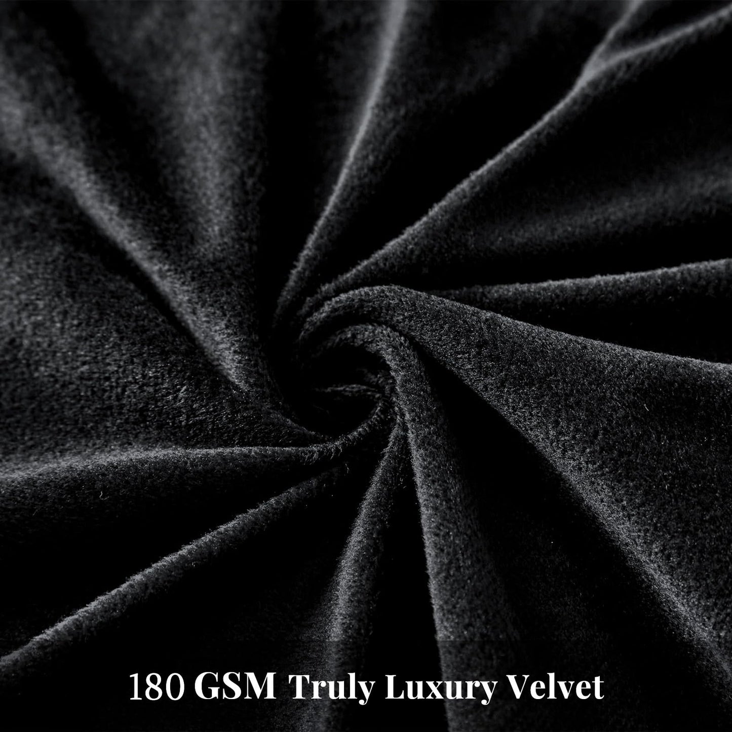 WARMDERN Black Velvet Duvet Cover Queen Size Flannel Duvet Cover Bedding Sets, 3pcs Ultra Soft Luxury Textured Modern Crystal Velvet Duvet Covers with Zipper Closure(Black, Queen)