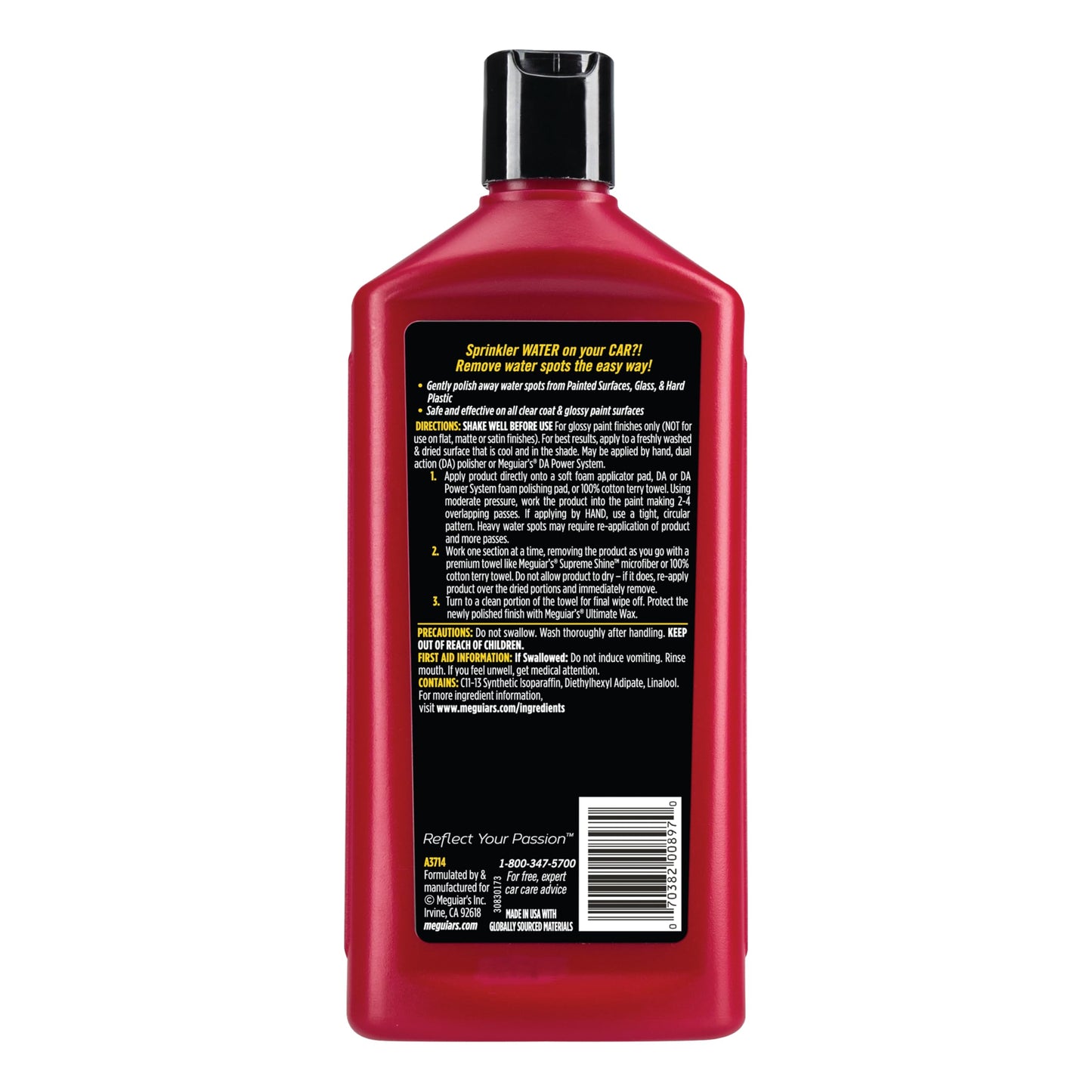WATER SPOT REMOVER
