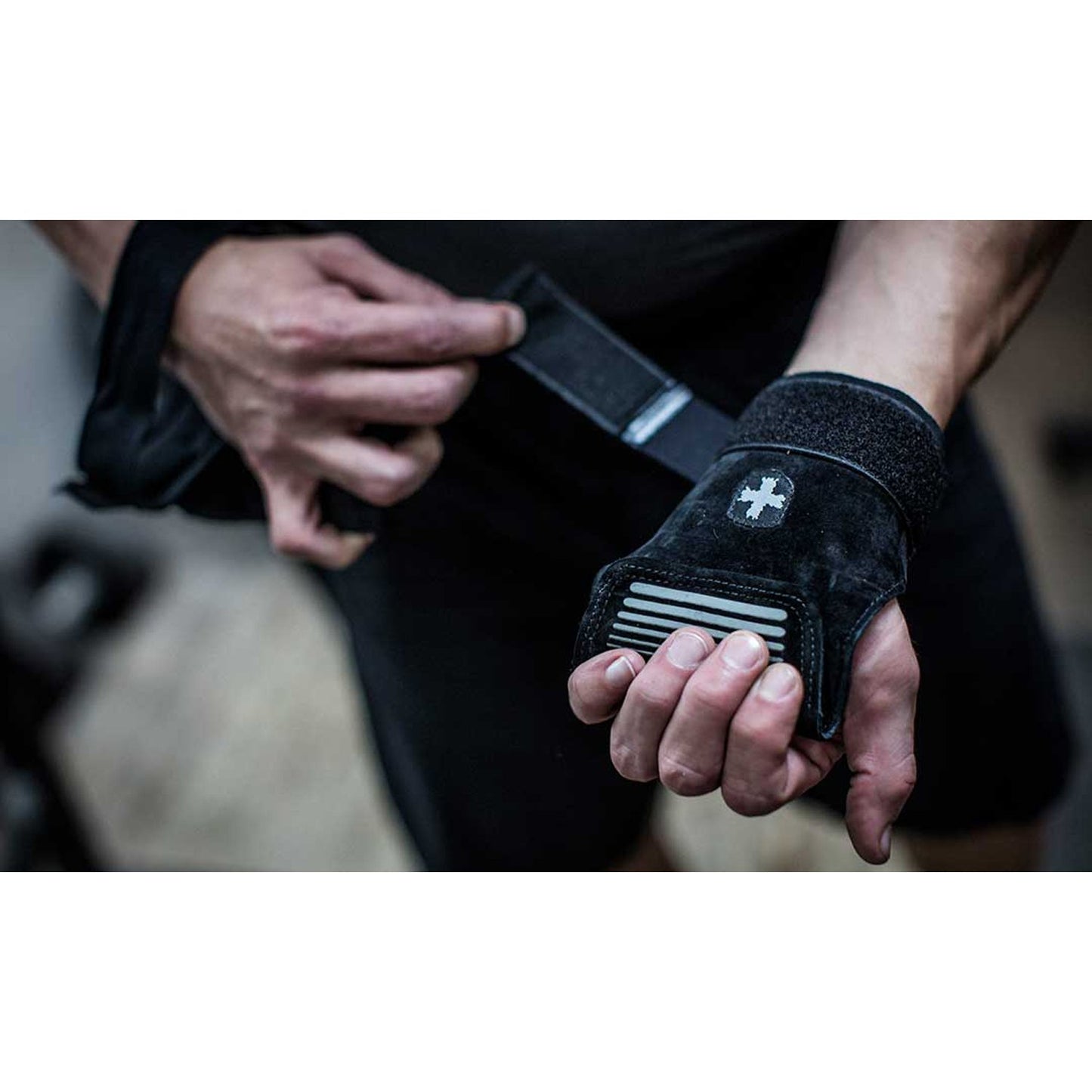 Harbinger Lifting Grips, Black, Large/X-Large