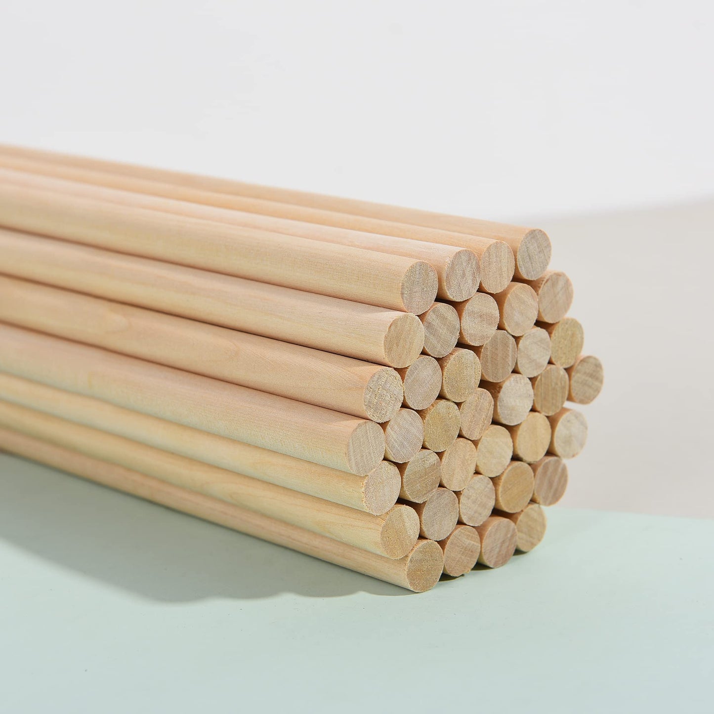 60 Pieces Rhythm Sticks for Kids Bulk, 12 Inch Wood Lummi Sticks Music Classroom Percussion Instruments