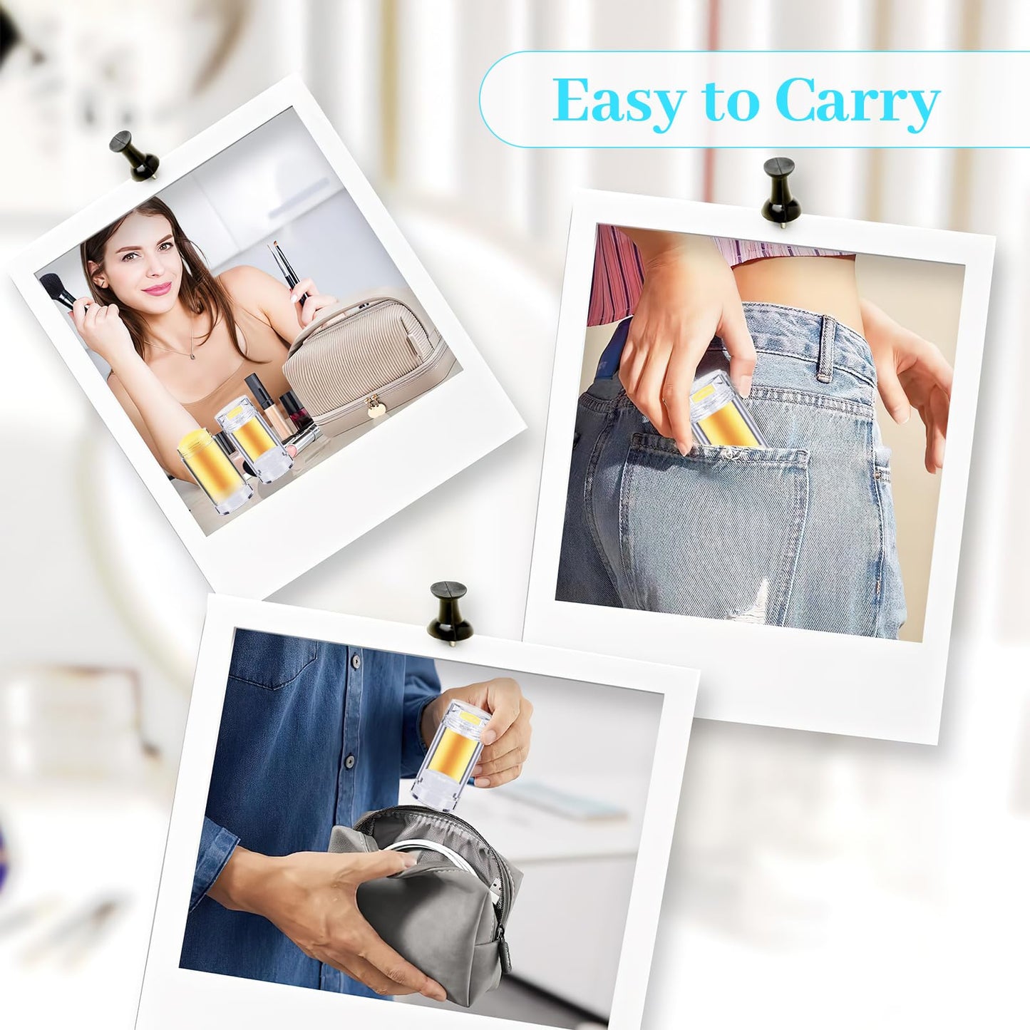 30 Pcs 30ml Empty Deodorant Containers, 1 Oz Plastic Twist Up Filling Stick Deodorant Container, Refillable Clear Lip Balm Tubes DIY Lipstick Crayon Empty Balm Travel for Lotion Stick (Clear)