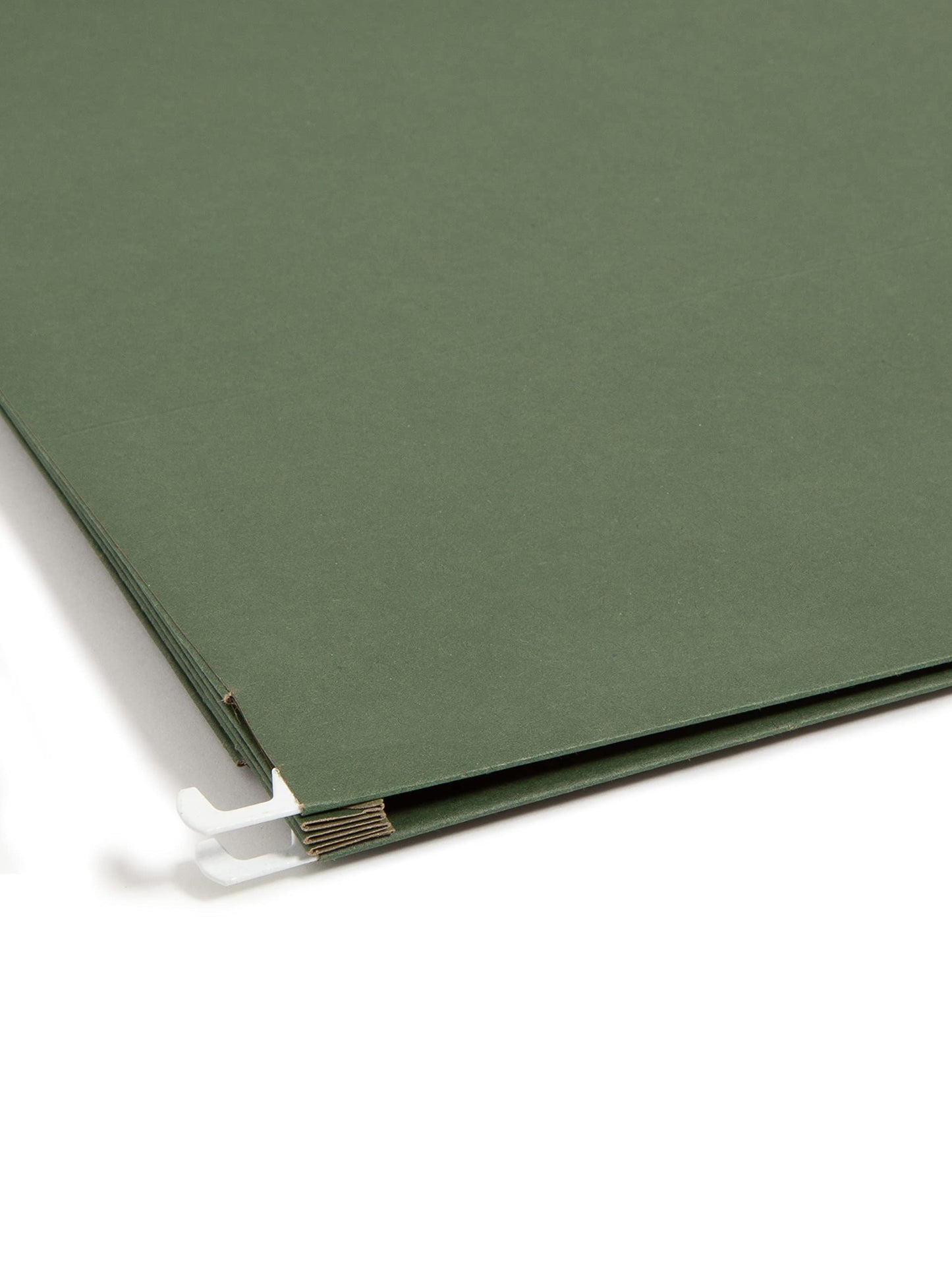 Smead Hanging Pockets, Letter Size, 3-1/2-Inch Expansion, Standard Green, 10 Per Box (64220)