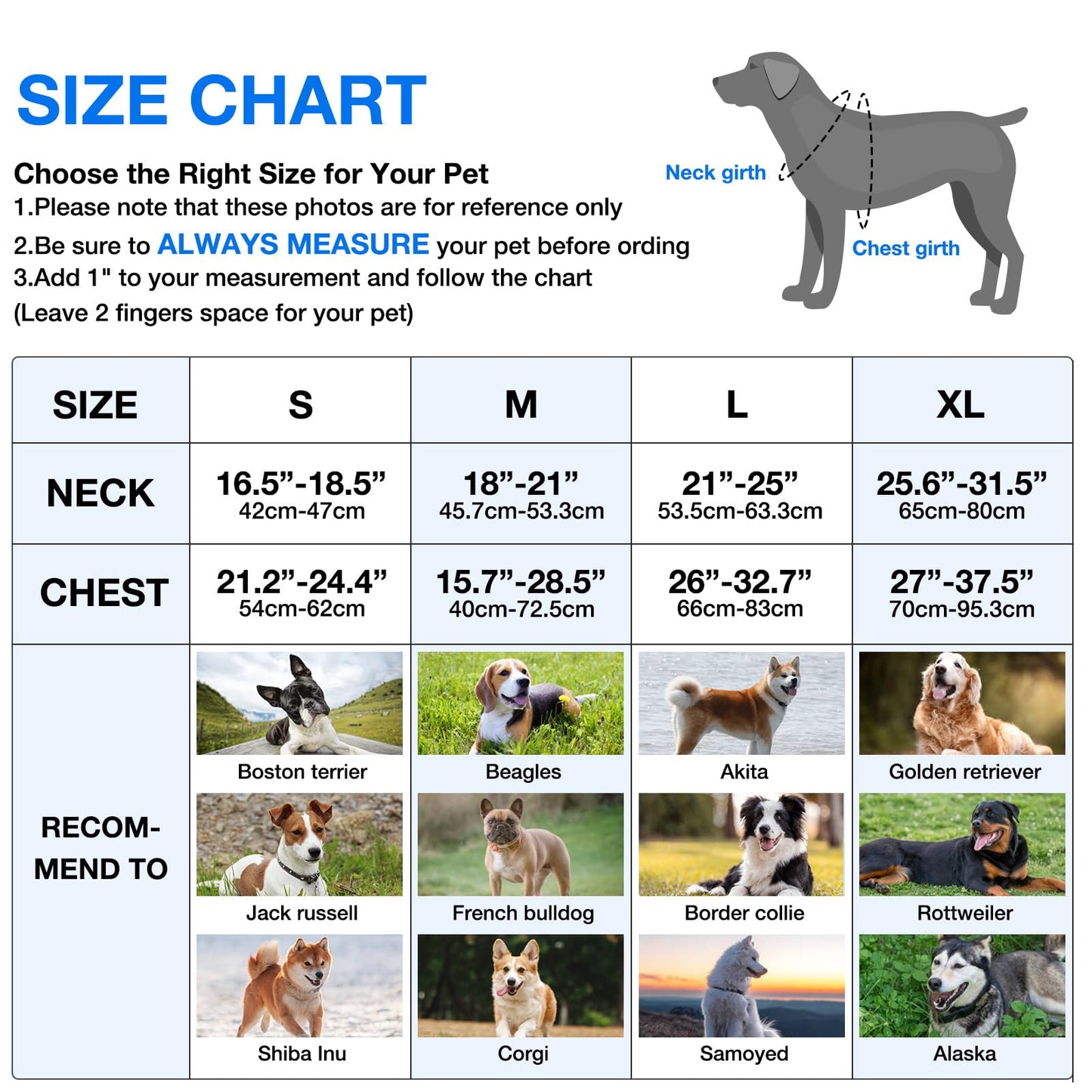 ChalkLit Light Up Dog Harness, No Pull Led Dog Harness Glow-in-The-Dark for Night Walking, USB Rechargeable Lighted Safety Vest for Medium Large Dogs, Adjustable Soft Mesh Fully Illuminated (Blue, XL)