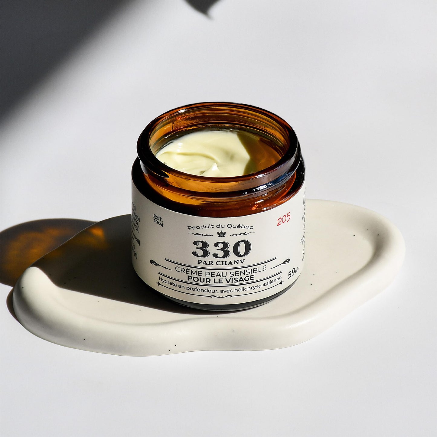 330 Chanv Hemp Face Cream (59 mL) Moisturizer and Hydrator | Diminish the Appearance of Wrinkles & Dark Spots | For Dry or Sensitive Skin | Vegan Safe