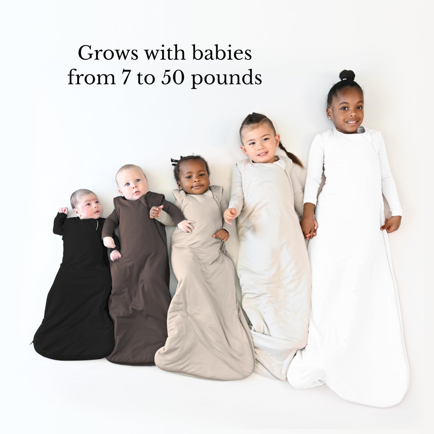 Kyte Baby Sleep Bag 1.0 TOG, Soft Rayon Made from Bamboo, for Babies and Toddlers (Medium, Sage)