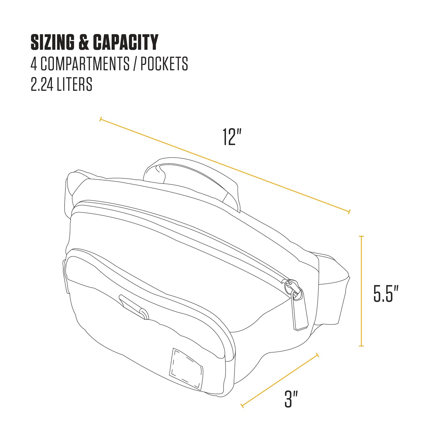 Carhartt Adjustable Waist Pack, Durable, Water Resistant Hip Pack, Essential Waist Pack (Greenstone), One Size, Classic Adjustable Sling Bag, Durable, 600-denier Water Resistant Hip Pack