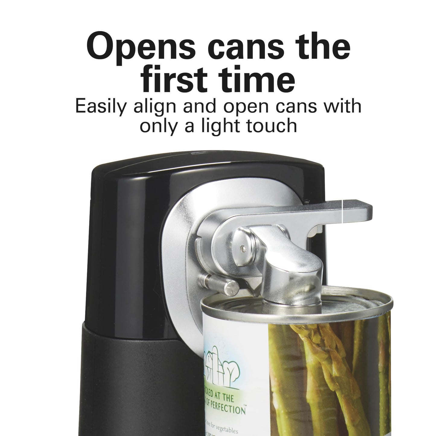 Hamilton Beach 76611FG FlexCut 2-in-1 Cordless & Rechargeable Electric, Easily Standard Automatic Can Opener, Easy-Clean, With Removable Walking Cut Head