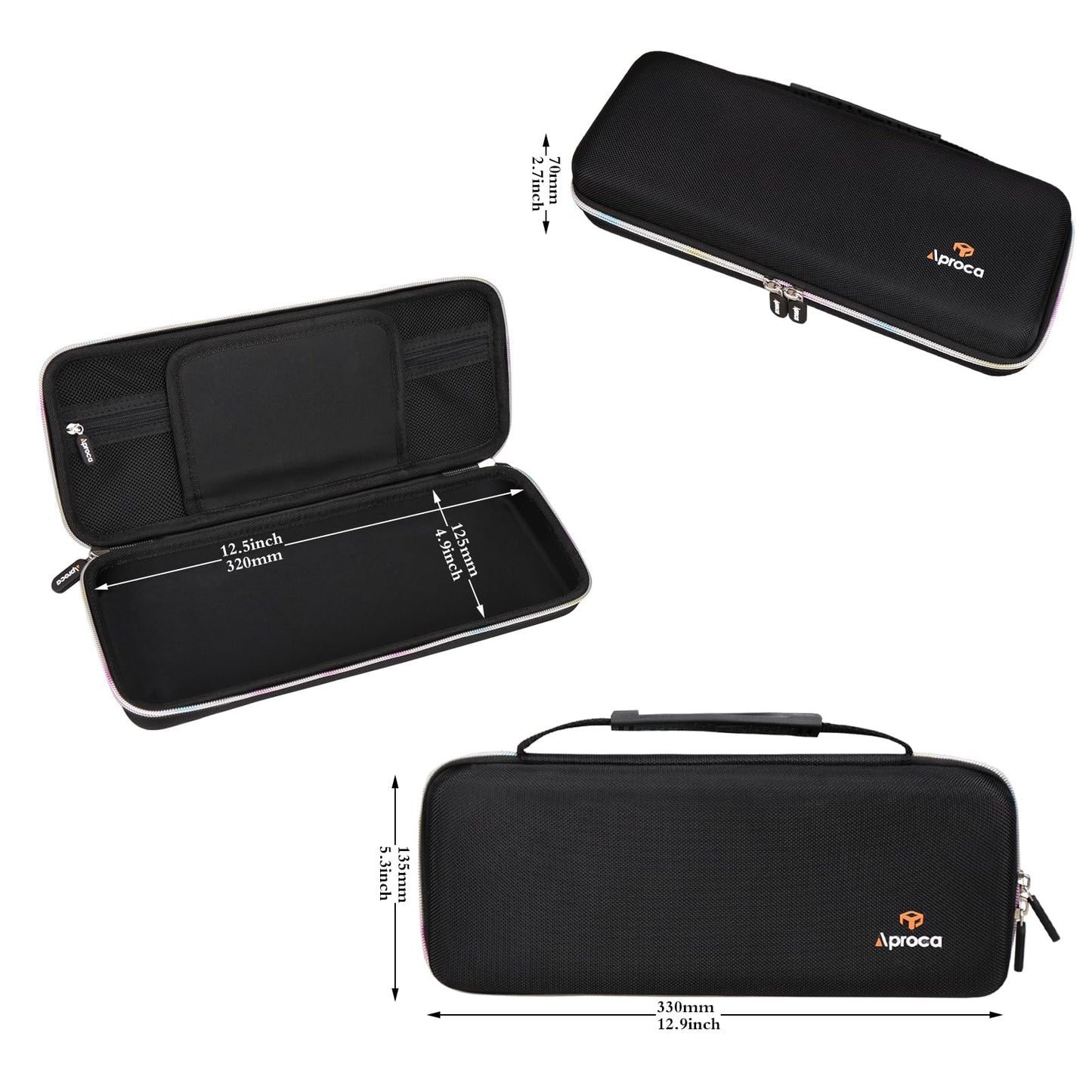 Aproca Hard Storage Travel Case, for Hori Nintendo Switch Split Pad Pro Ergonomic Controller