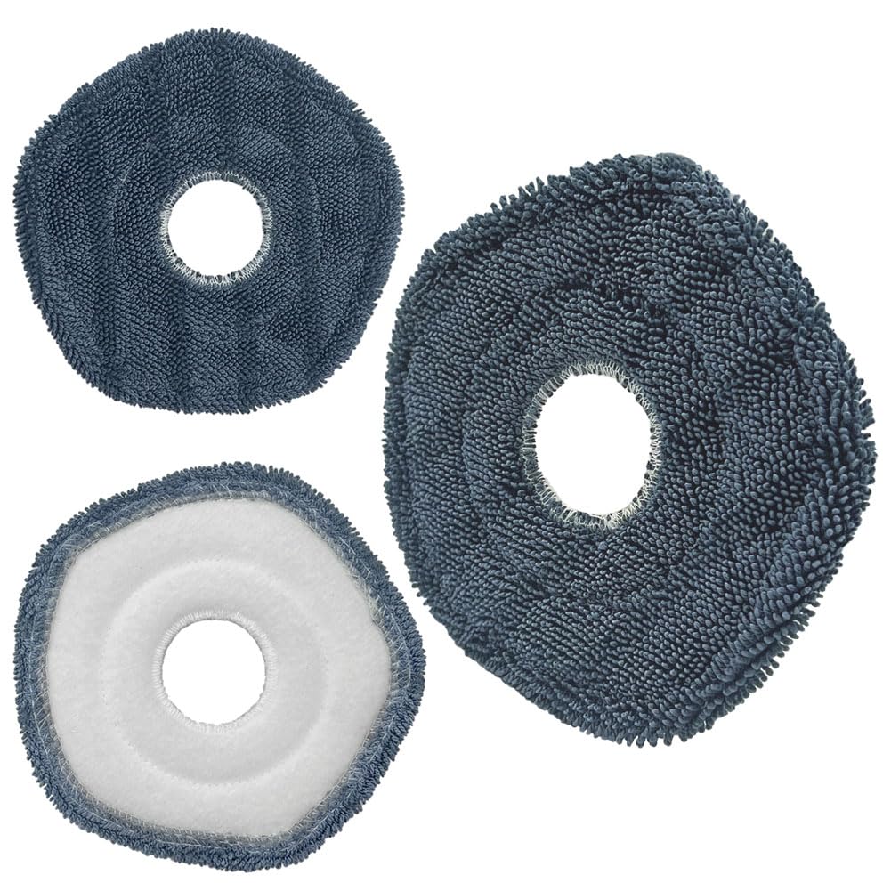 aoteng Replacement Parts for eufy X10 Pro Omni Robot Vacuum Cleaner Accessories Kit 24 Packs 2 Main Brush, 4 Filters, 6 Side Brushes, 6 Mop Cloths, 6 Dust Bags