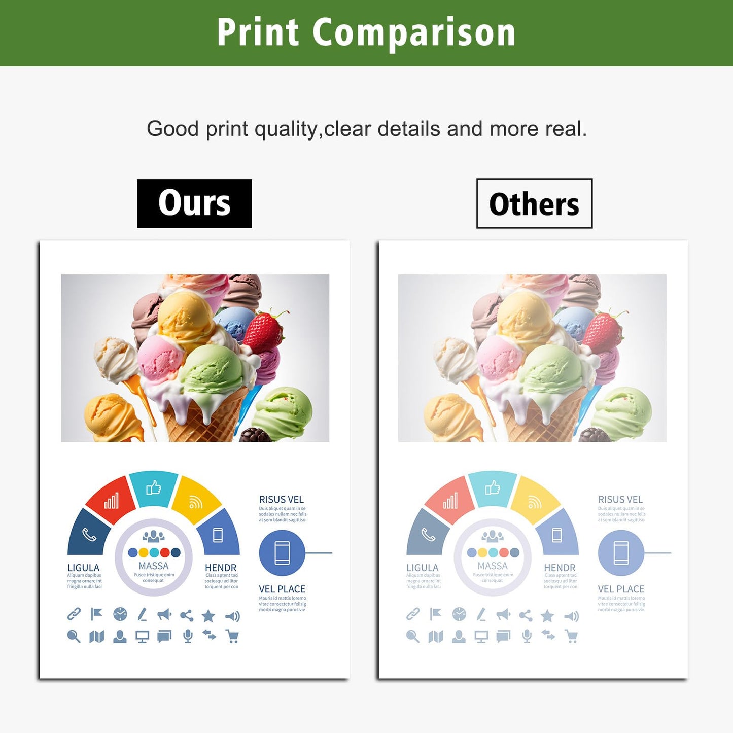 GREENPRINT LC501 LC5014PK Compatible Ink Cartridges Standard Capacity for MFC-J1260W MFC-J1360DW MFC-J1410DW Printers (4 Colors Set, Black Cyan Magenta Yellow)
