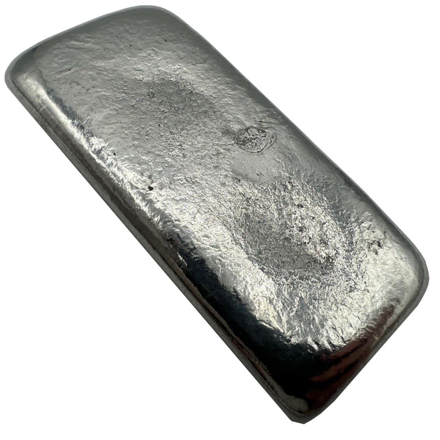1 Pound 99.9% Pure Zinc Hand Poured Metal Bullion Bar Ingot – Collectible Element for Display, Science Experiments, DIY Casting, Paperweight