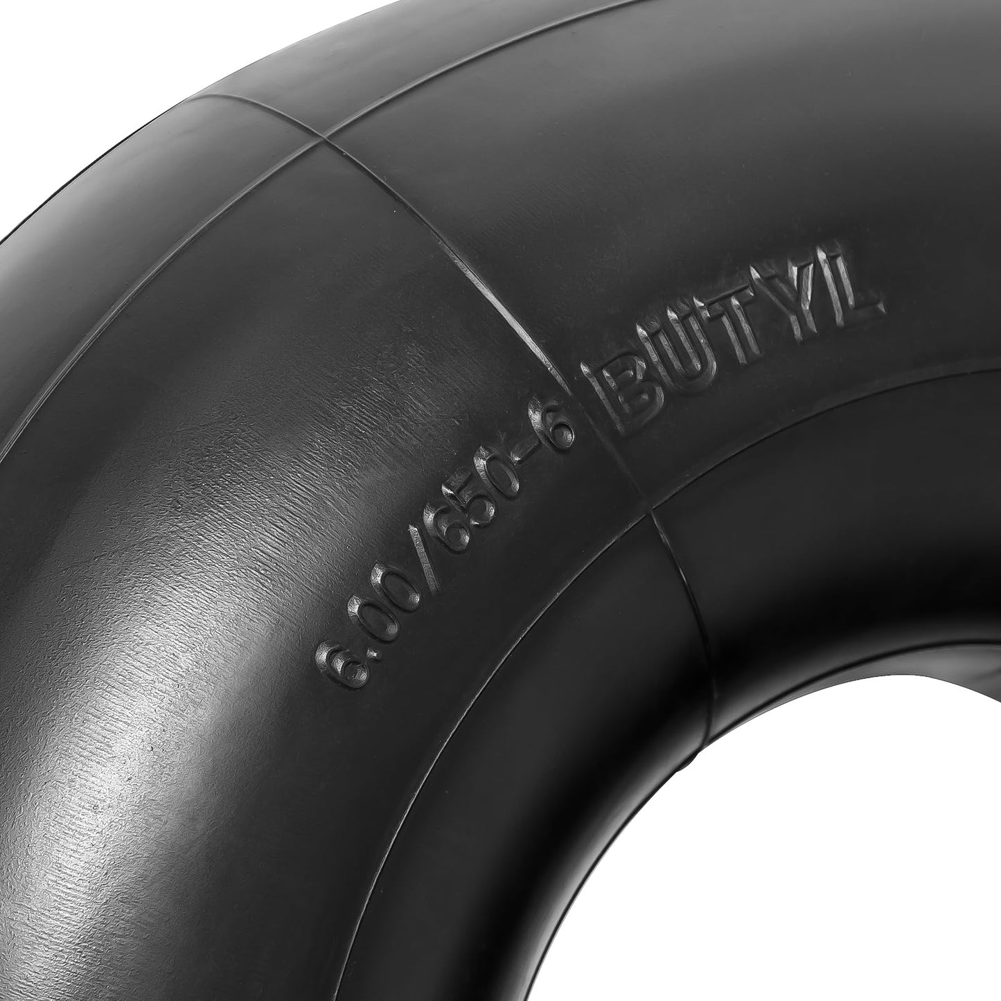 Heavy Duty 15x6.00-6 Butyl Inner Tubes with TR-87 Bent Valve Stem, Premium Replacement 6.00/6.50-6 Lawn Mower Tire Tubes Fit for Snow Blowers, Go Karts, Golf Carts, Wheelbarrows and More 2 Pcs