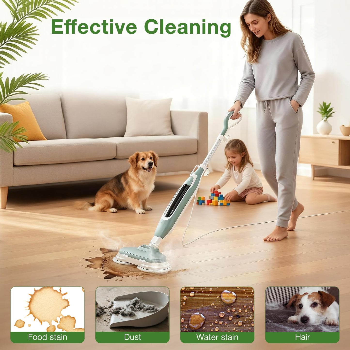 10 Pack Steam Mop Replacement Pads for Shark S8001 S7001 S7201 S7000AMZ S8201 Steamer Mop Washed Pad Repeatedly for All Floors Cleaning