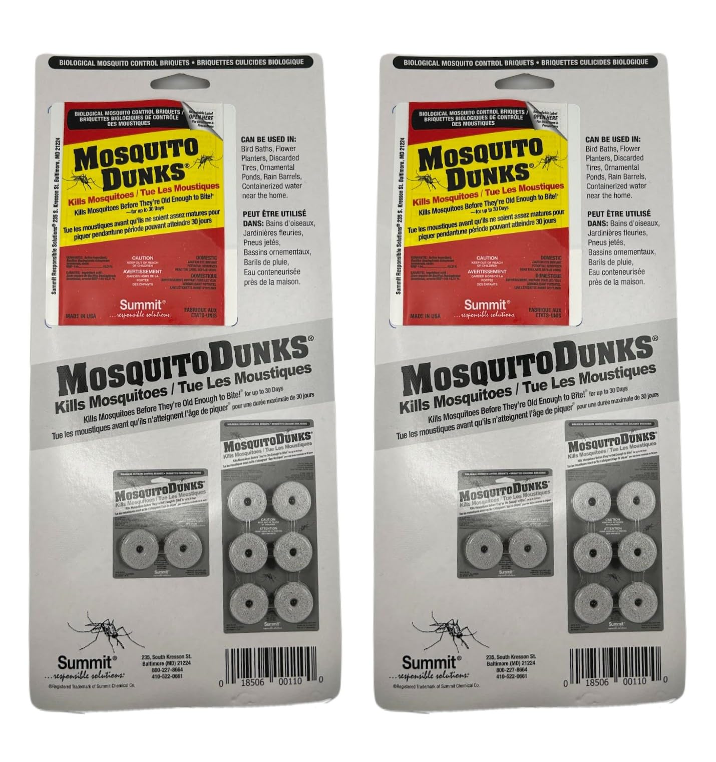 2-Pack Summit Mosquito Dunks
