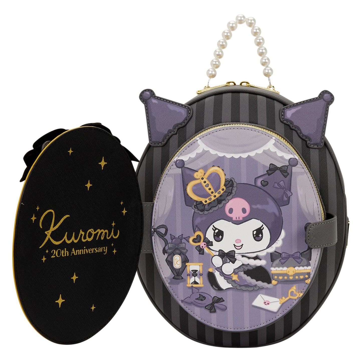 Loungefly Kuromi Cameo Mini Backpack