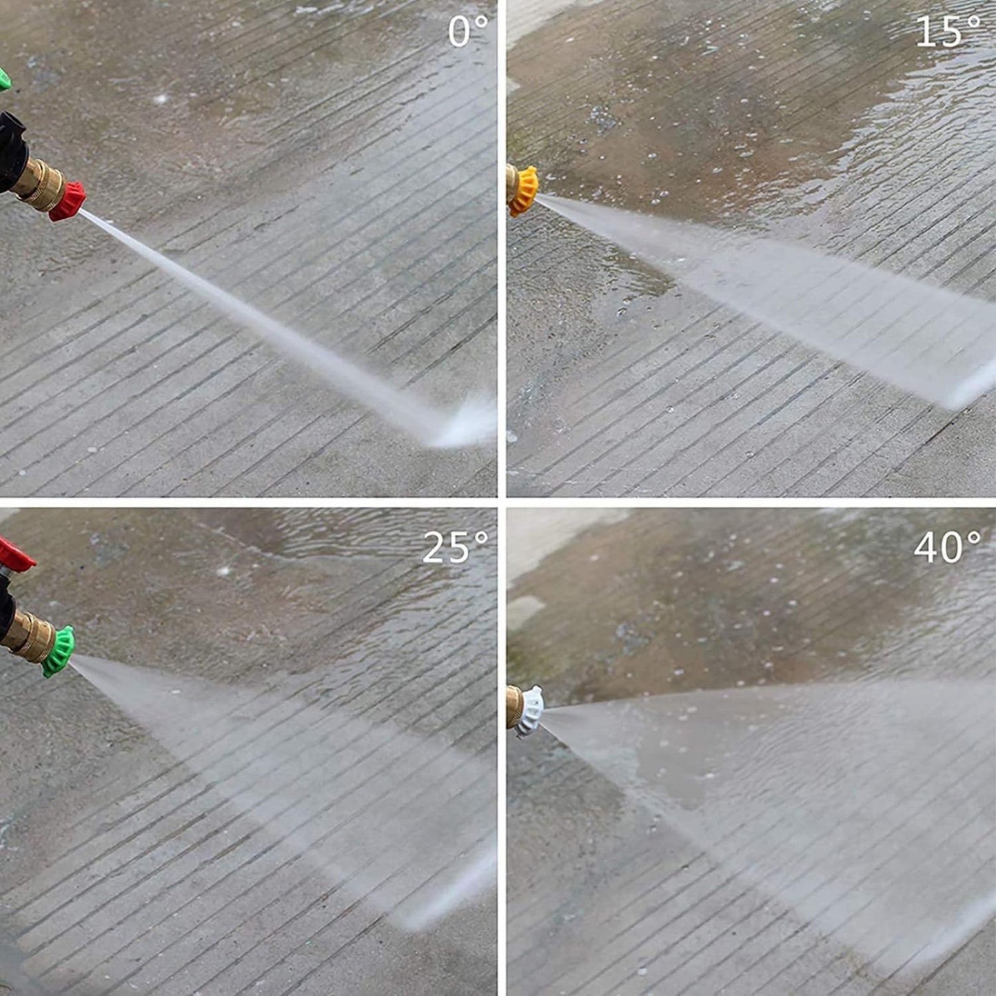 4000 PSI Replacement Pressure Washer Gun, with Extension Wand, 40 Inch,M22 15mm or M22 14mm Fitting, 5 Nozzle Tips