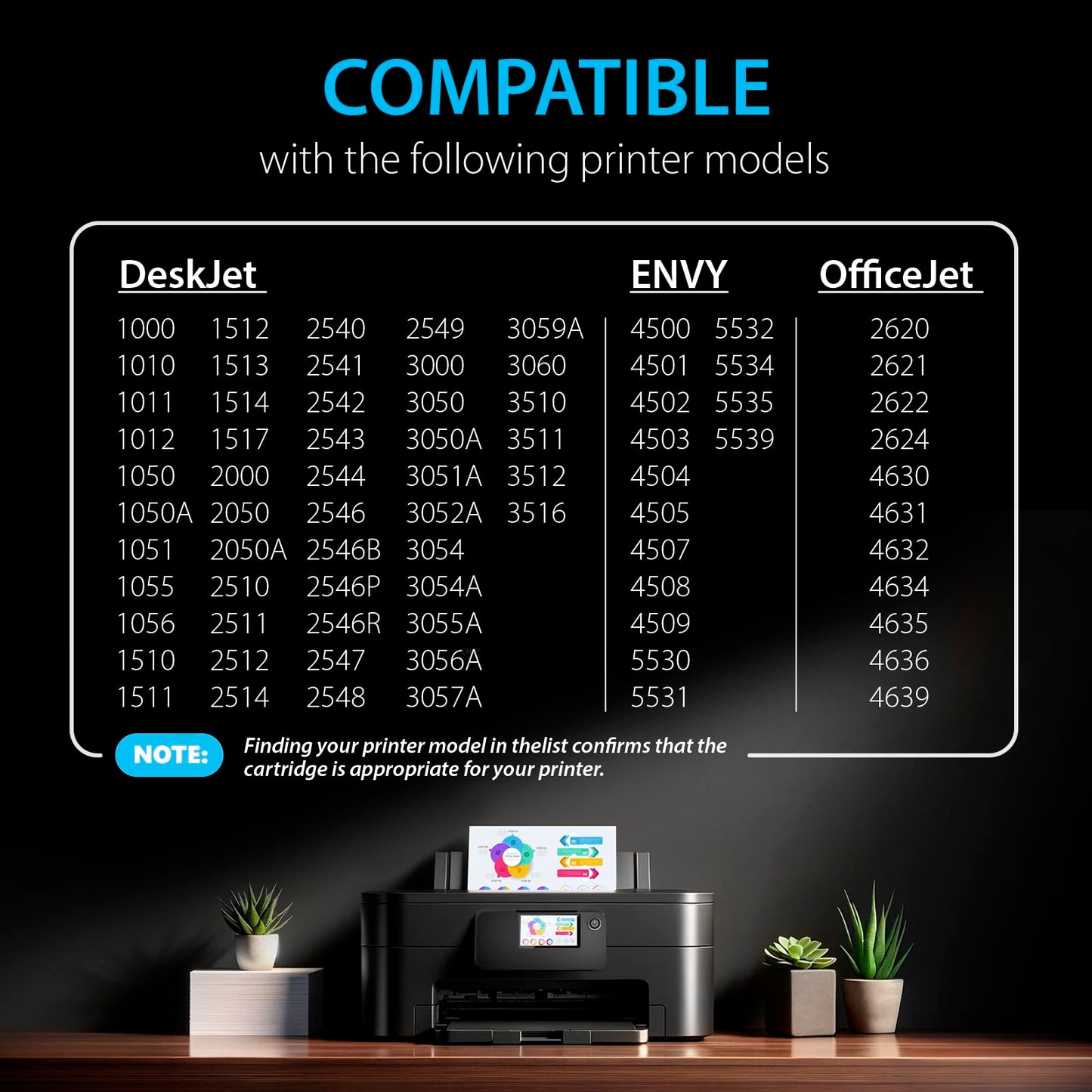 Smart Ink Remanufactured Ink Cartridge Replacement for HP 61XL 61 XL 2 Black Combo Pack to use with HP Envy 4500 5530 Deskjet 1000 1050 1512 1513 2540 2542 2549 3510 3050 3050A 4630 5530