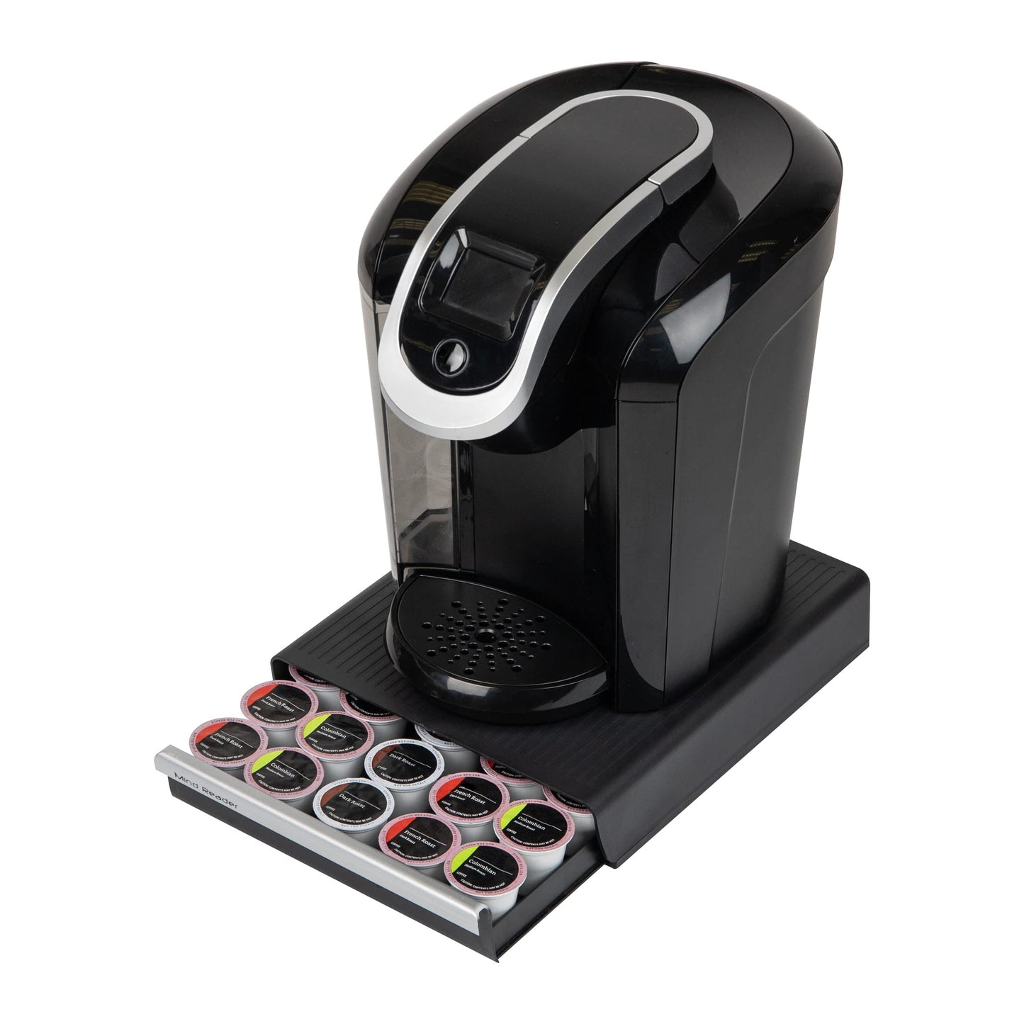 Mind Reader "Coupe" 30-Capacity Coffee Pod Drawer, Black