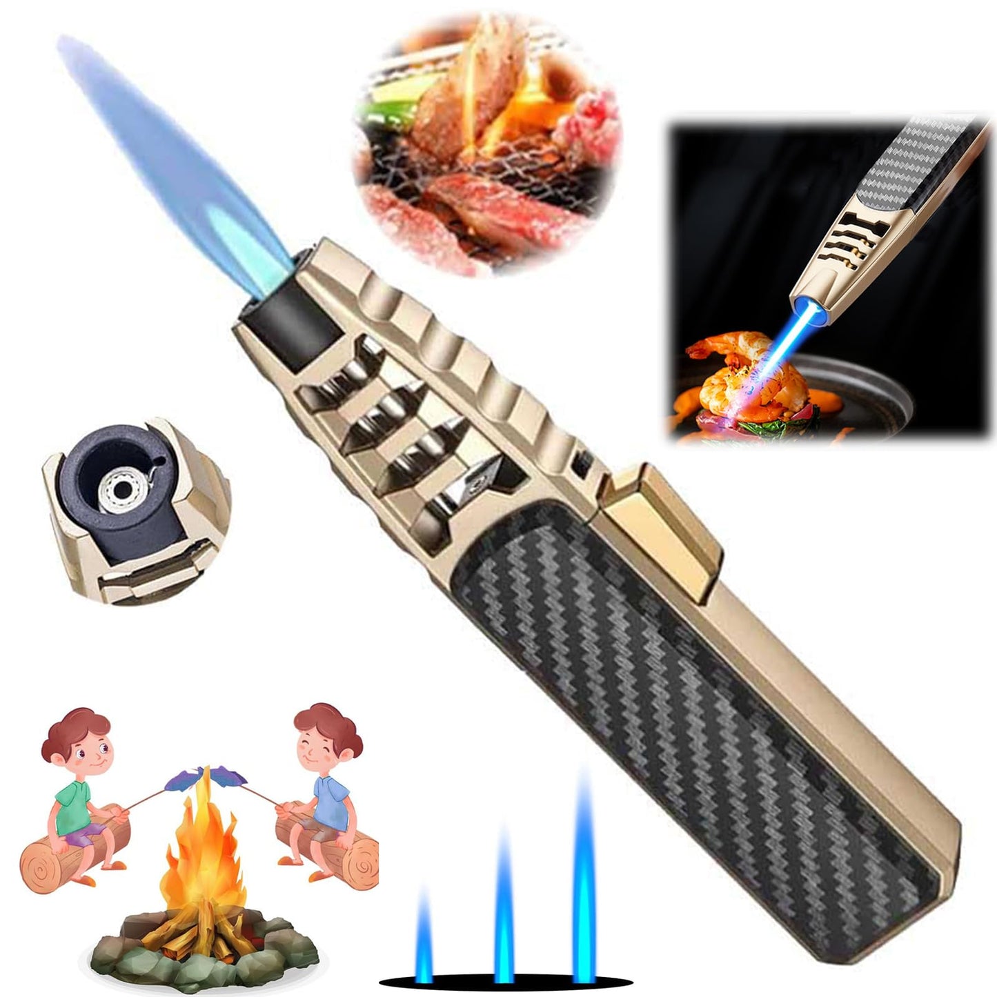Portable Brightfire, Turbine Jet Bright Fire Lighter