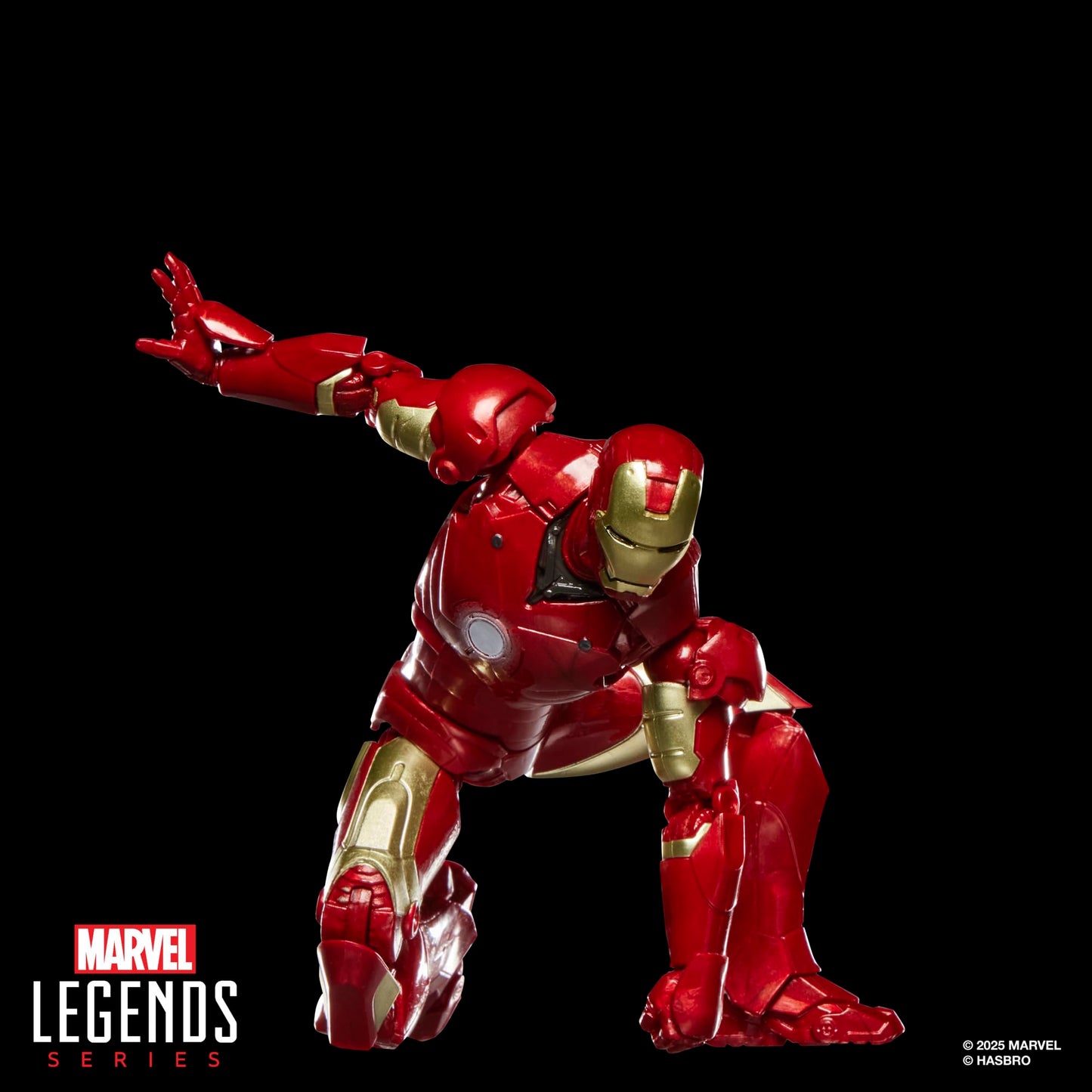 Marvel Legends Series Iron Man Mark III, Iron Man Movie Collectible 6-Inch Scale Action Figure Toy