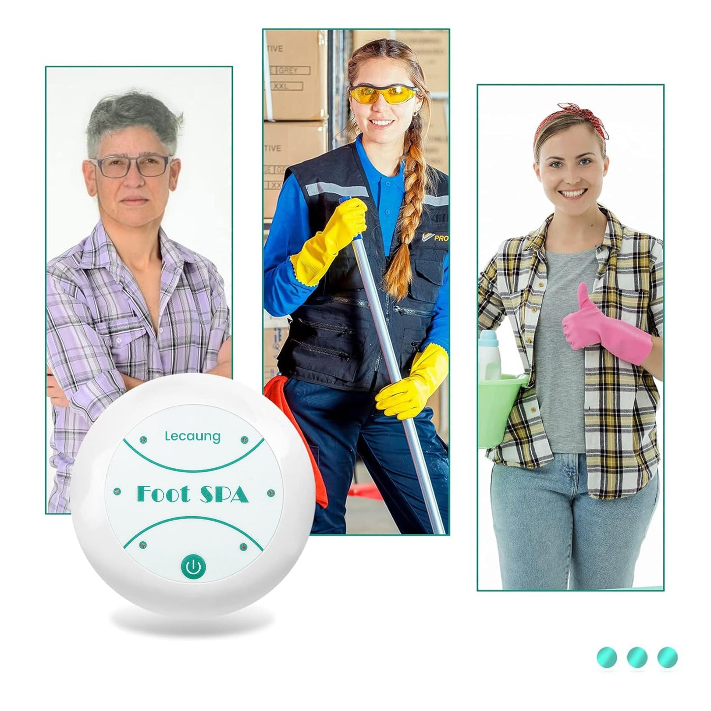 (White+5 Liners) - Portable Ionic Detox Foot Machine, Personal Cleanse Ionic Detox Foot Bath Spa Machine Ion Detox Machine for Home Travel