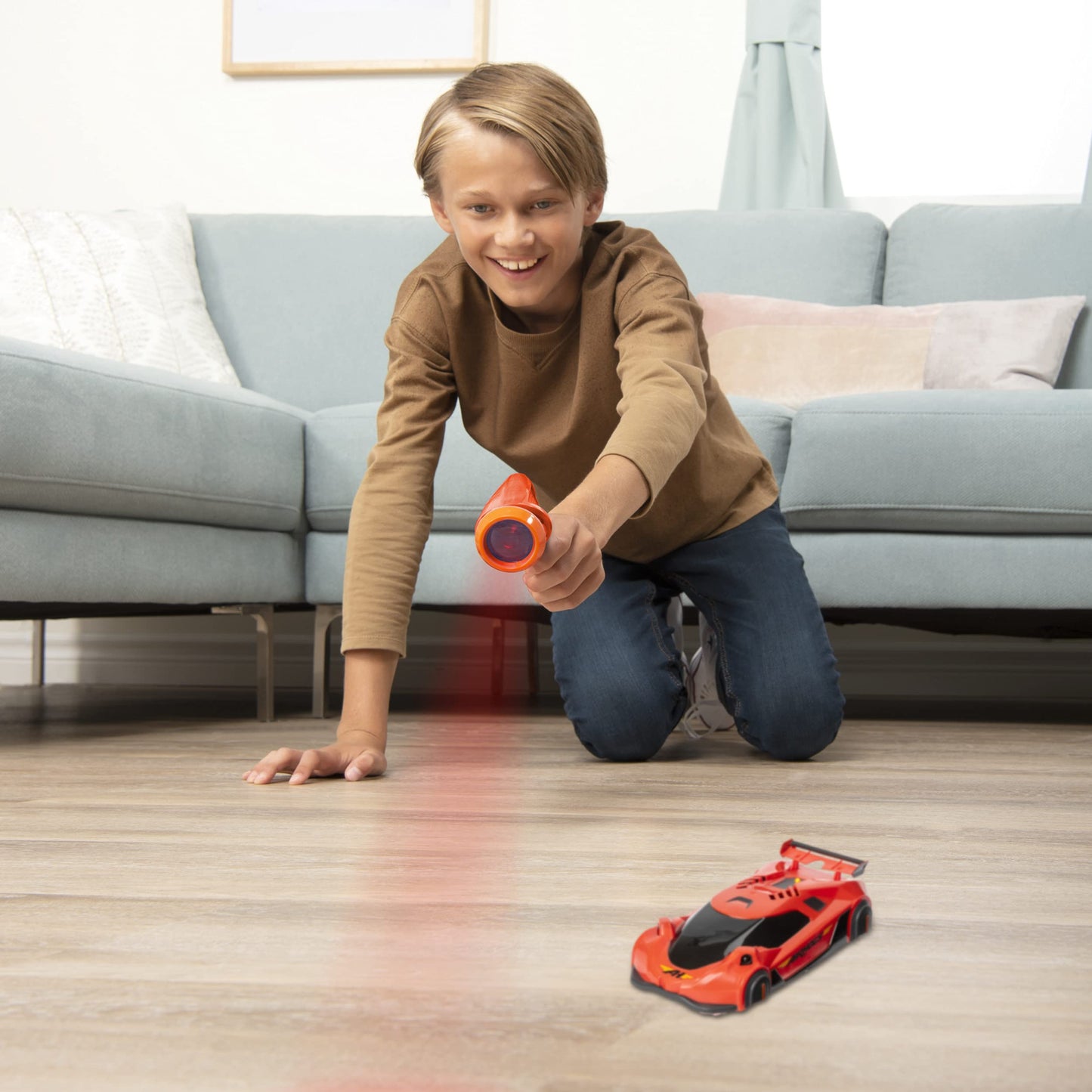 Air Hogs, Zero Gravity, Guided Wall Racer, Wall Climbing Race Car, Red