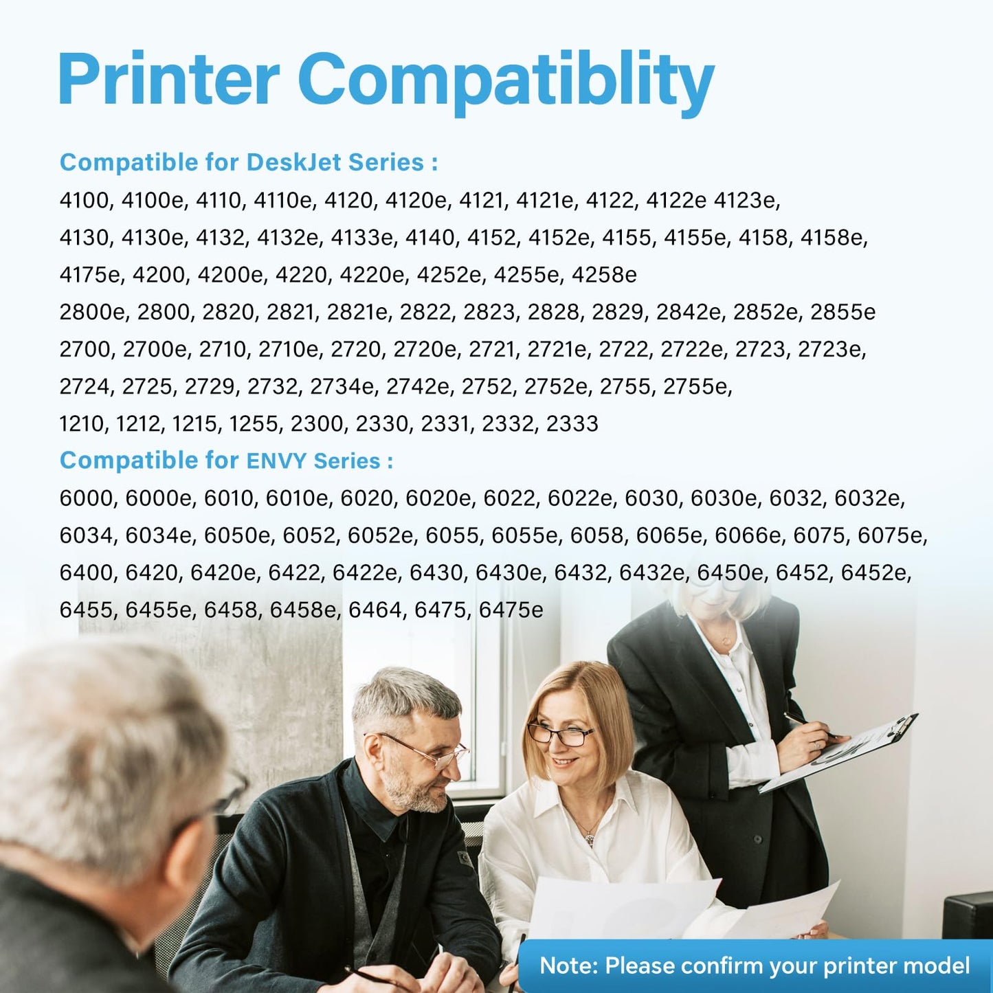 67XL Ink Cartridges Replacements for HP 67 Ink Cartridges Black Color Combo Pack Compatible with Deskjet 2855e 4255e 2700 2755e 2734e 2842e Envy 6455e 6055 6055e 6000 Printer (2 Pack)