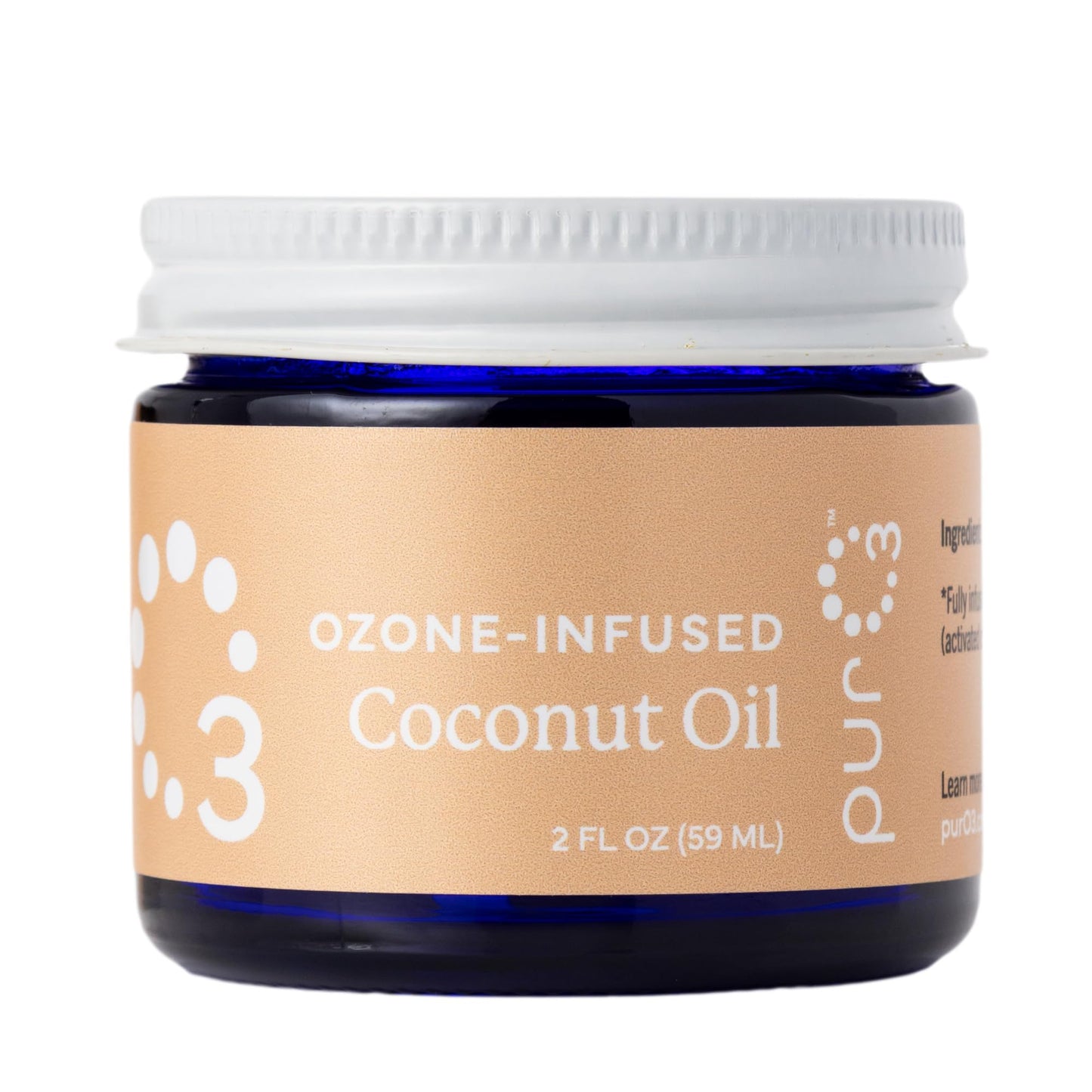 PurO3 Ozonated Coconut Oil Unscented