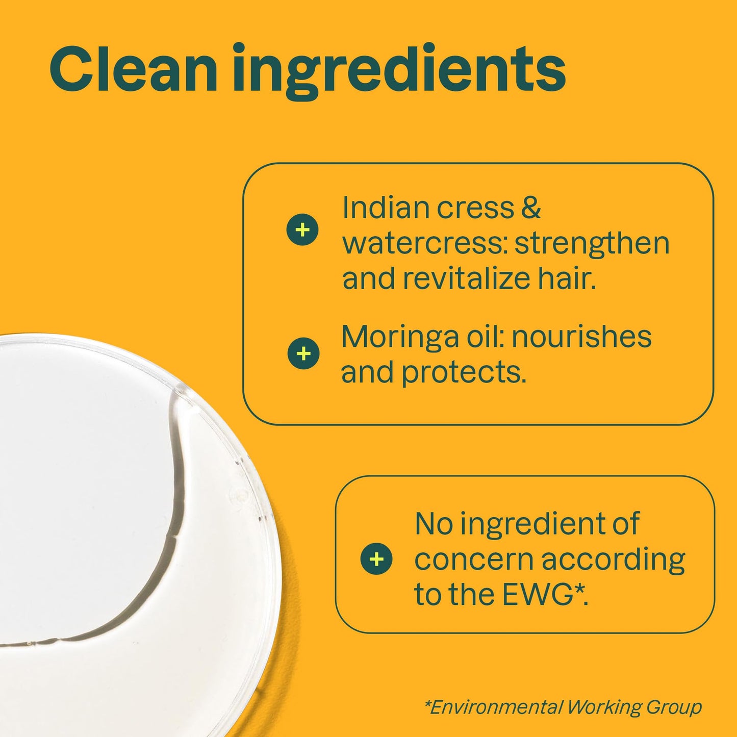 ATTITUDE Nourishing Shampoo for Curly Hair with Moringa Oil, EWG Verified, Vegan and Naturally Derived, 3a, 3b, 3c Curl Type, Provides Lightweight Moisture to Curls, 473 mL (Pack of 6)