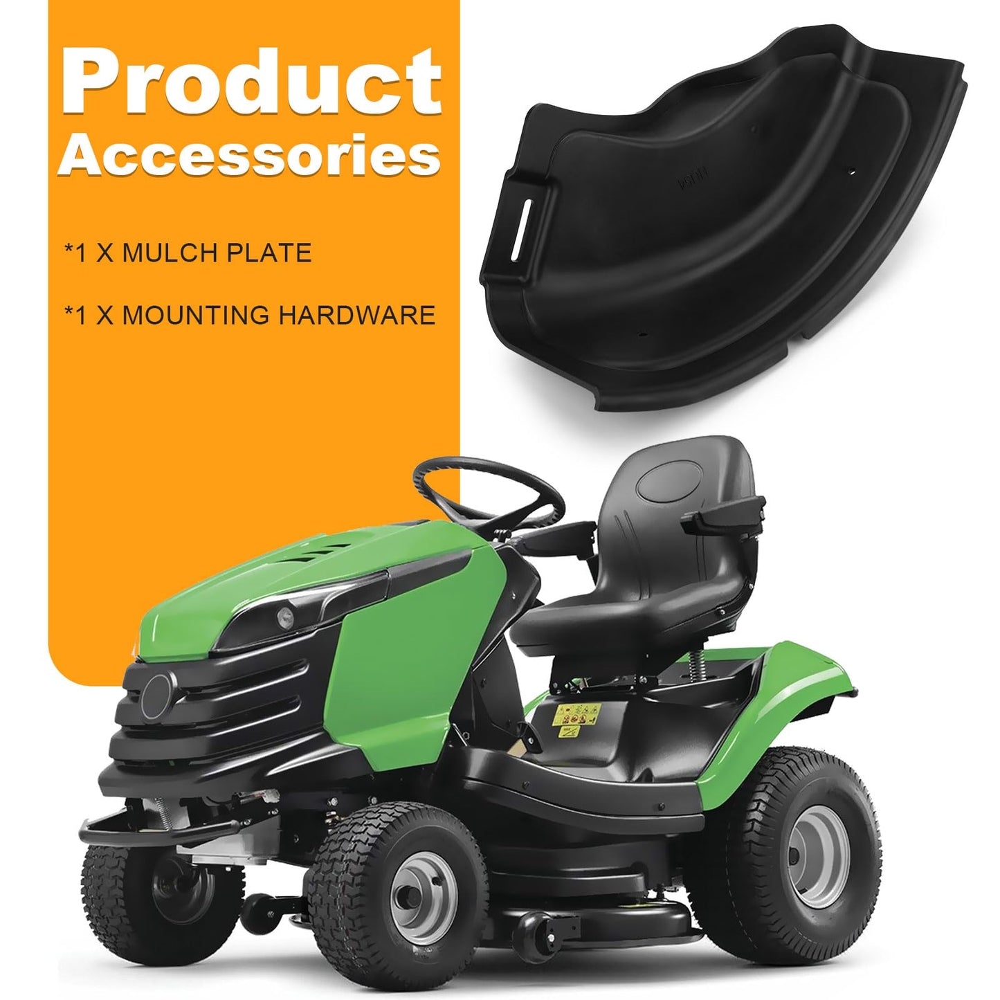 54-Inch Mulch Cover Kit for Husqvarna/Craftsman(Model 917) Lawn Tractor Deck with Mounting Hardware- Replaces 960120040 532187298