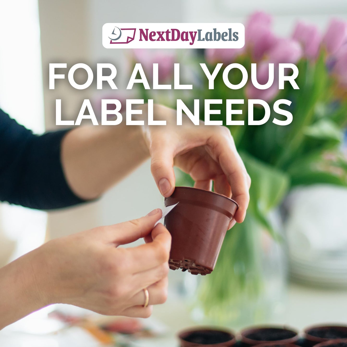 NextDayLabels - 1 Inch Round Labels - Round Sticker Labels for Printer - Matte White Blank Laser/Inkjet Printer Labels - Circle Stickers Printable Labels (100 Sheets, 63 Per Sheet, 6300 Labels)