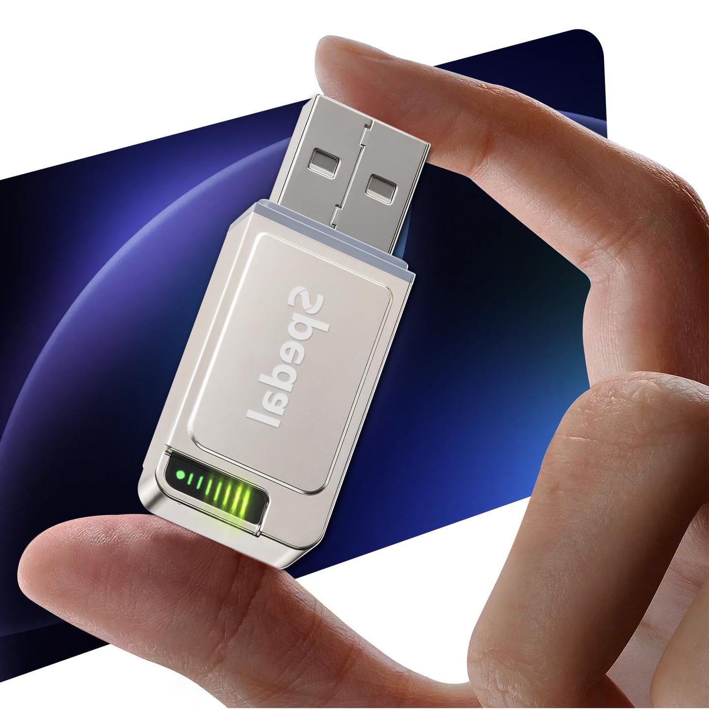 2-in-1 Wireless CarPlay & Android Auto Adapter, Plug & Play Dongle with 5GHz WiFi & Bluetooth, Auto-Connect, Fast & Stable, USB-A/C, Compatible with Most Cars 2017+