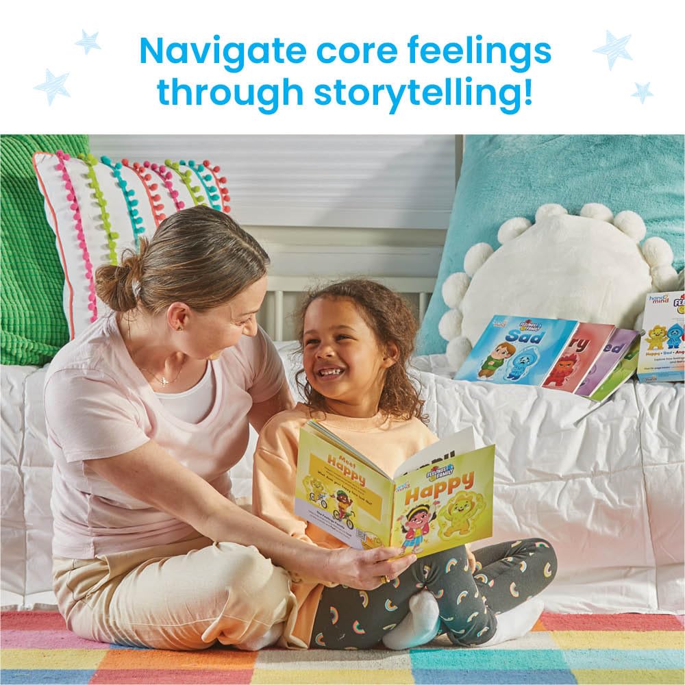 hand2mind Feelings Family Core Feelings Book Set