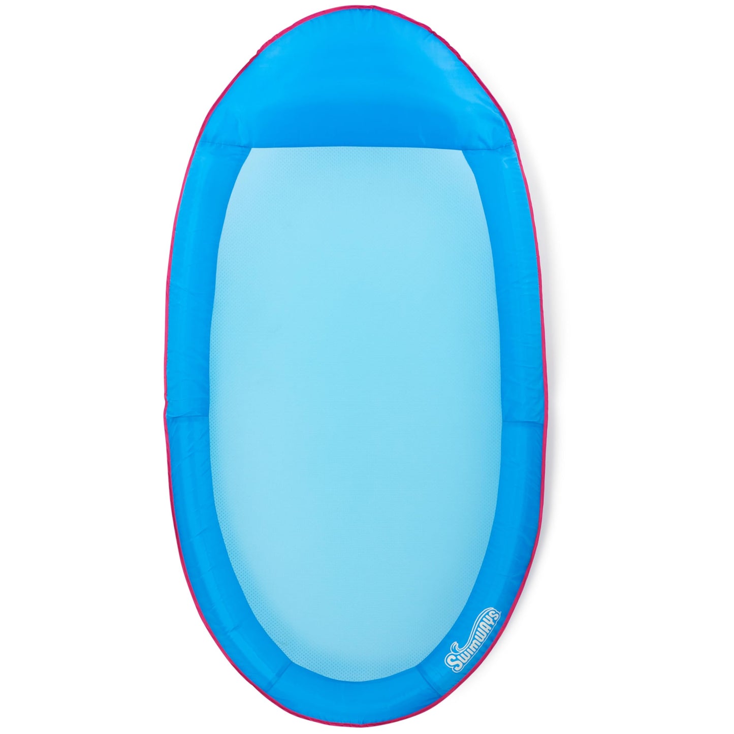 SwimWays Spring Float Premium Hammock Pool Lounger, Inflatable Pool Floats Adult with Fast Inflation for Ages 15 & Up