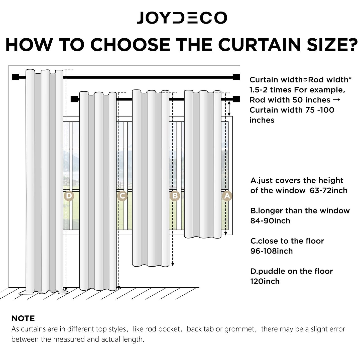 Joydeco Blackout Curtains for Bedroom - 84 Inch Long 100% Light Blocking 2 Panels Sage Green Drapes, Thermal Insulated Room Darkening Curtains, Linen Textured for Living Room, Rod Pocket & Back Tabs