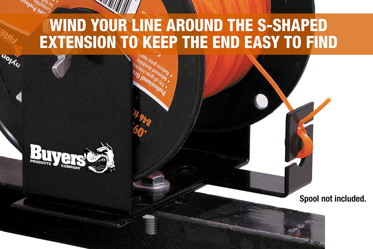 Buyers Products LT40 3 or 5-Pound Trimmer Line Spool Landscape Truck and Trailer Bracket