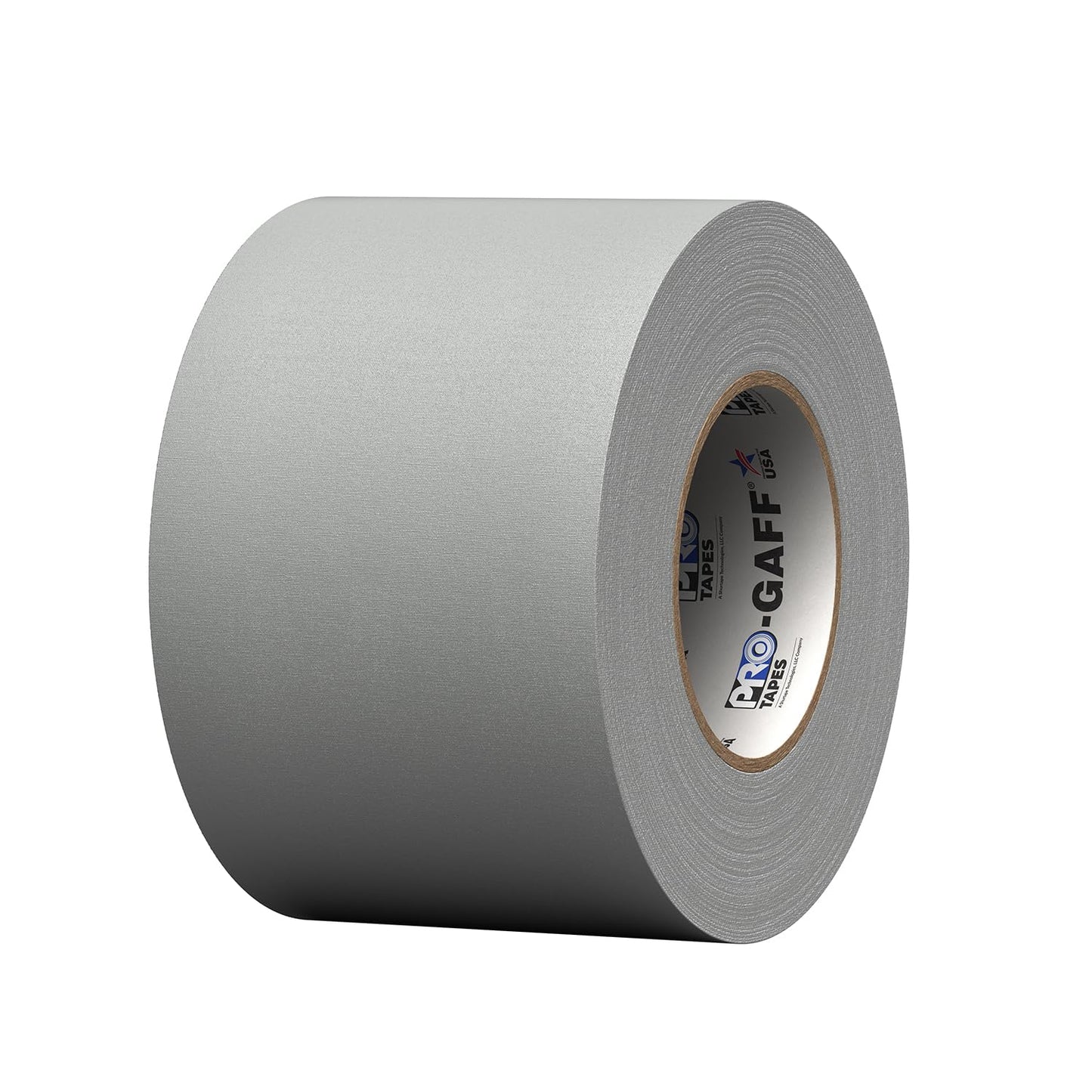 ProTapes 4" Width Pro Gaff Premium Matte Cloth Gaffer's Tape with Rubber Adhesive, 11 Mils Thick, 55 Yds Length, Grey (Pack of 1)