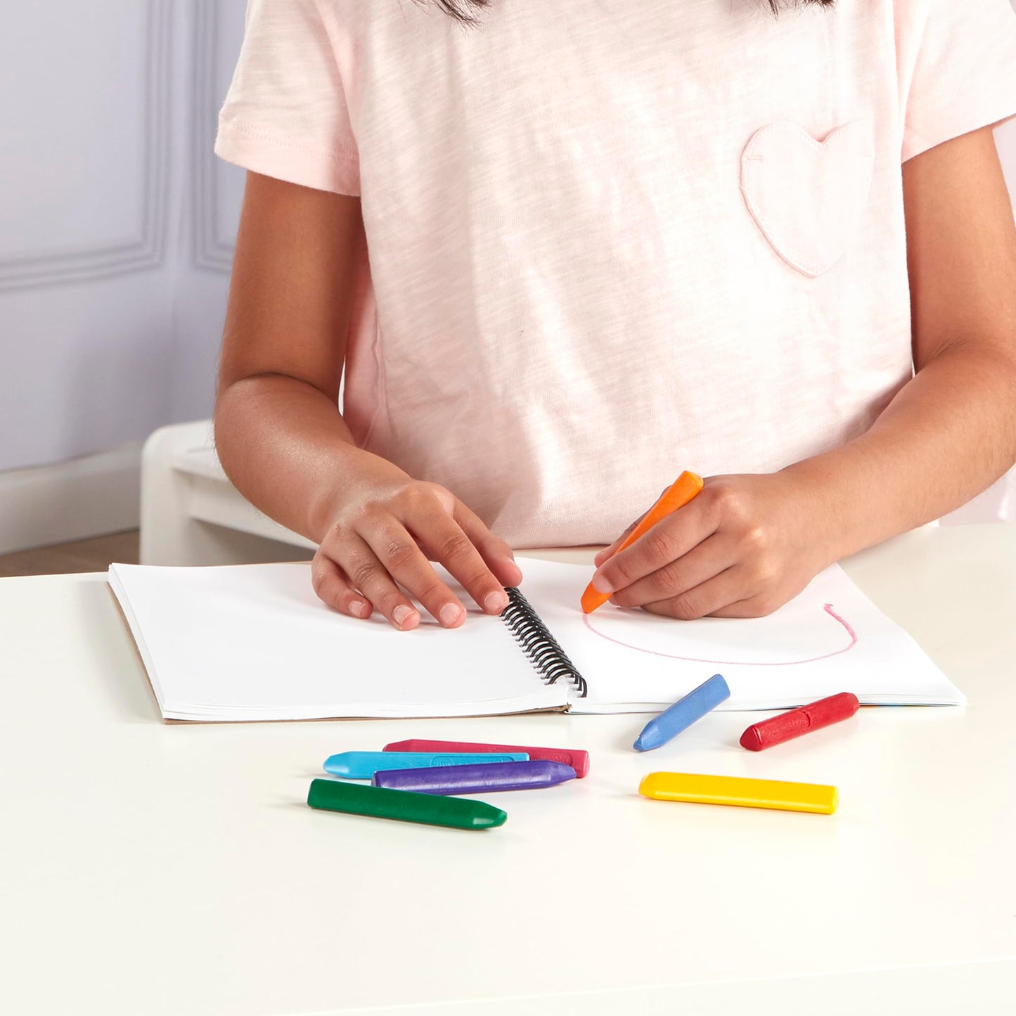 Melissa & Doug Mini-Sketch Spiral-Bound Pad (6 x 9 inches) - 4-PackSketch Book for Kids, Kids Drawing Paper, Drawing and Coloring Pads
