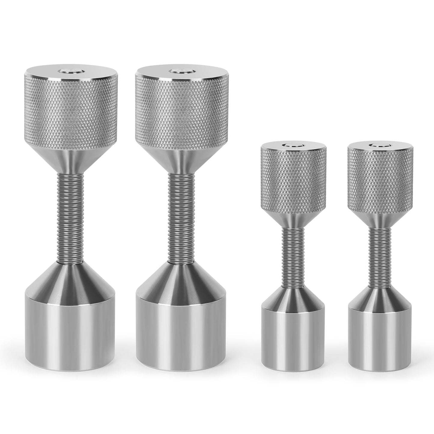 XIIW 4 Pcs Flange Two Hole Pin, Stainless Steel 1-1/8'' & 1-5/8” Two Hole Alignment Pins