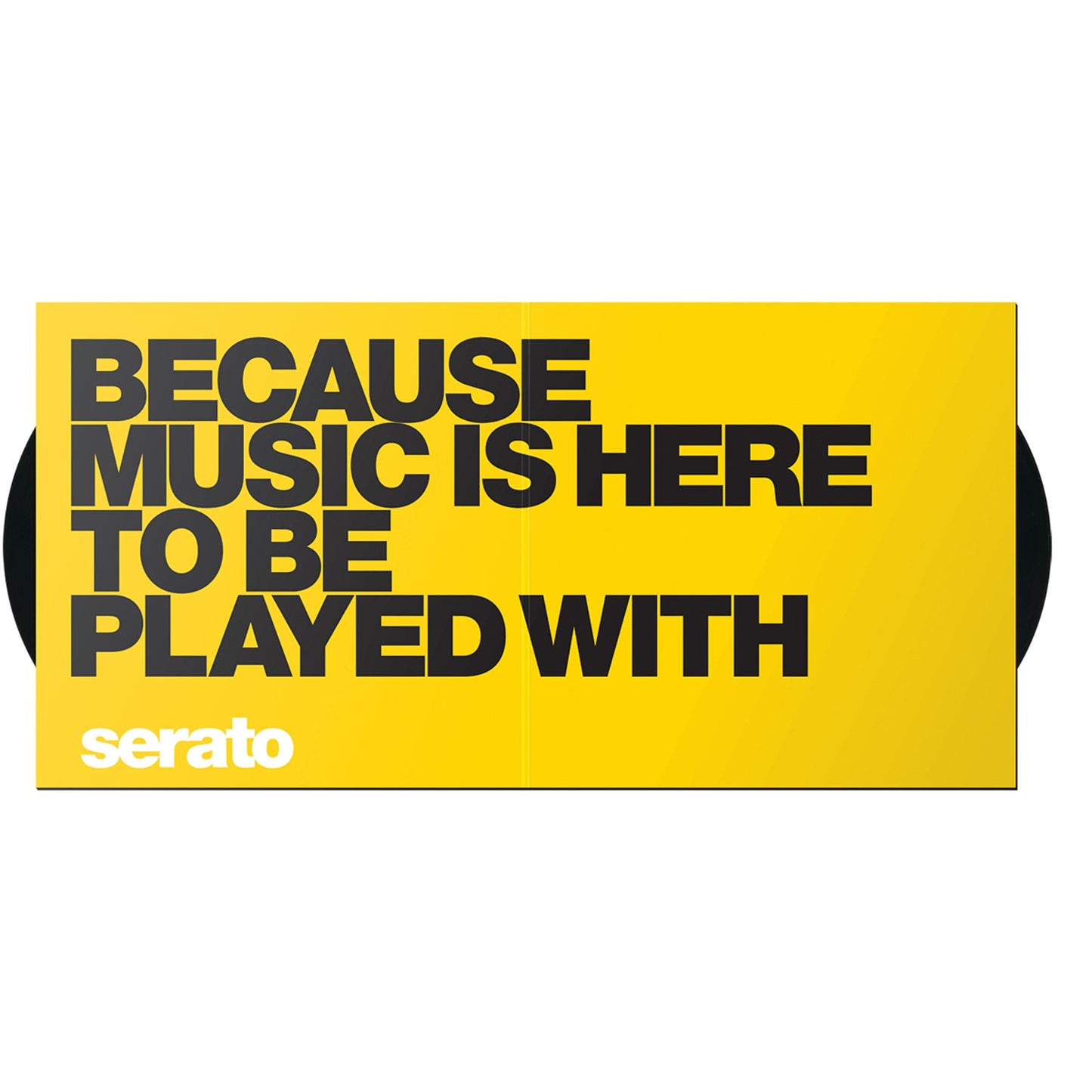 Serato Performance Series Official Control Vinyl (Pair) Black