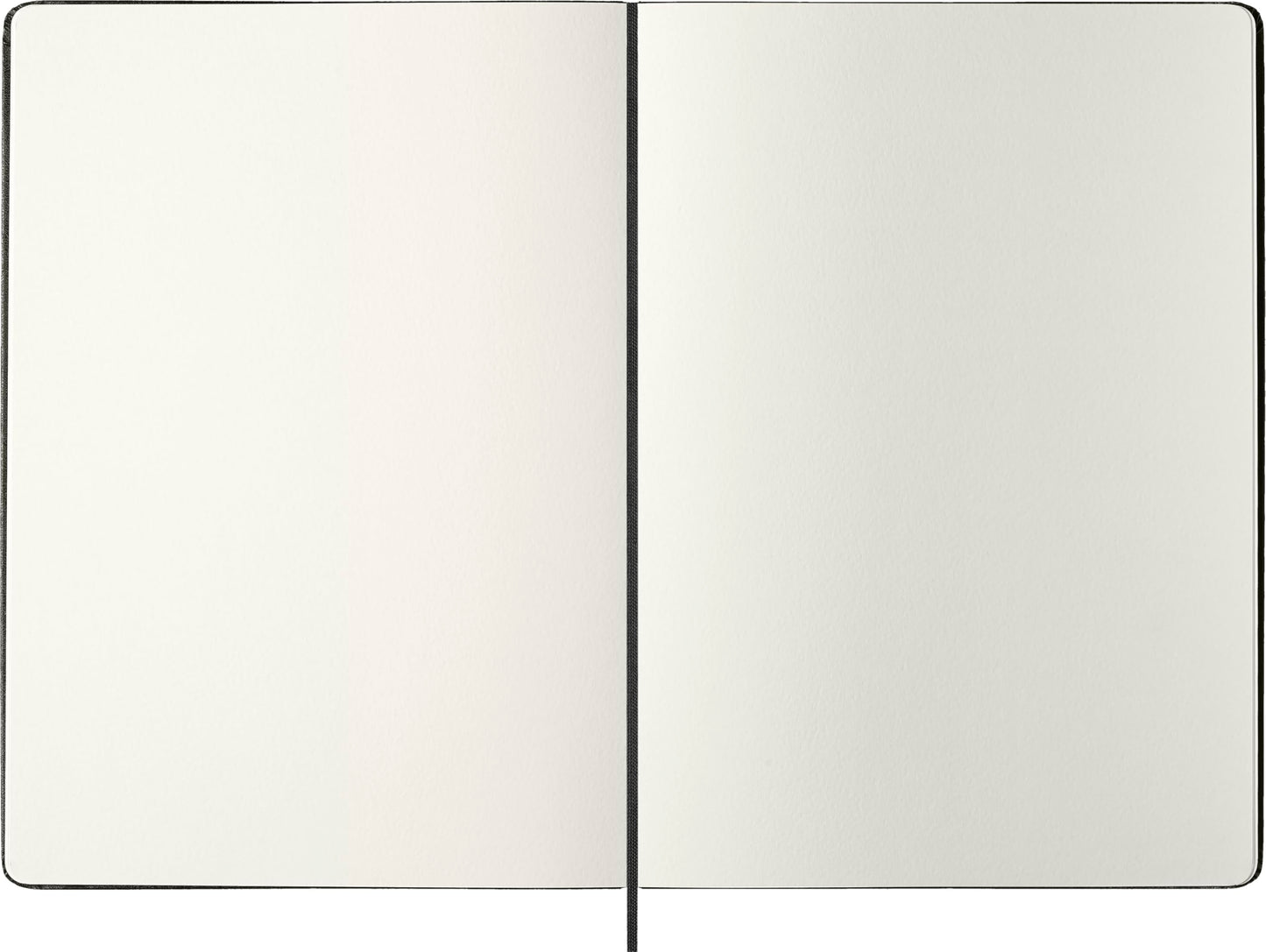 Moleskine Art Watercolor Notebook, Hard Cover, A4 (8.25" x 11.75") Plain/Blank, Black, 60 Pages